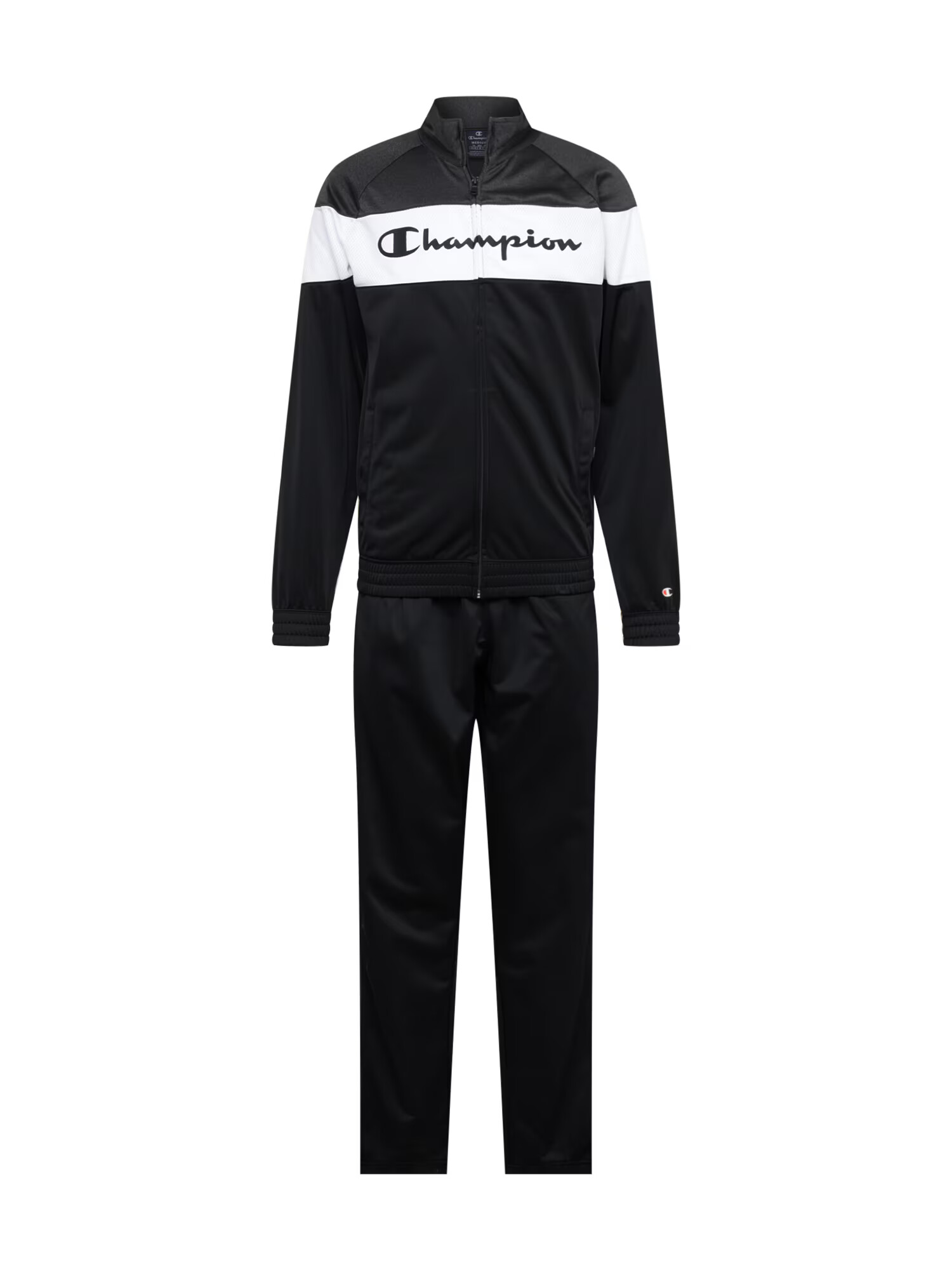 Champion Authentic Athletic Apparel Costum de trening negru / alb - Pled.ro