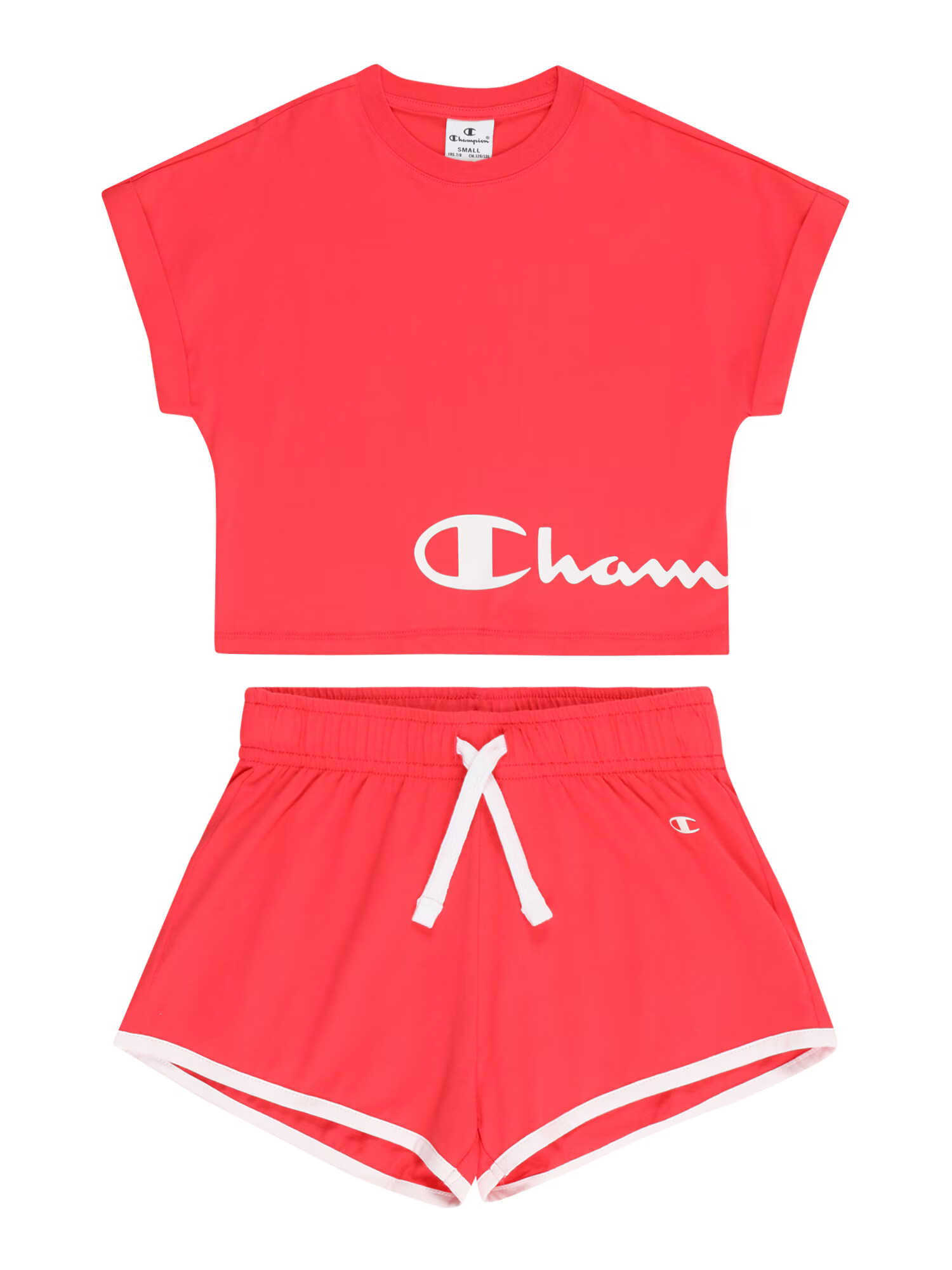 Champion Authentic Athletic Apparel Costum de trening roșu deschis / alb - Pled.ro