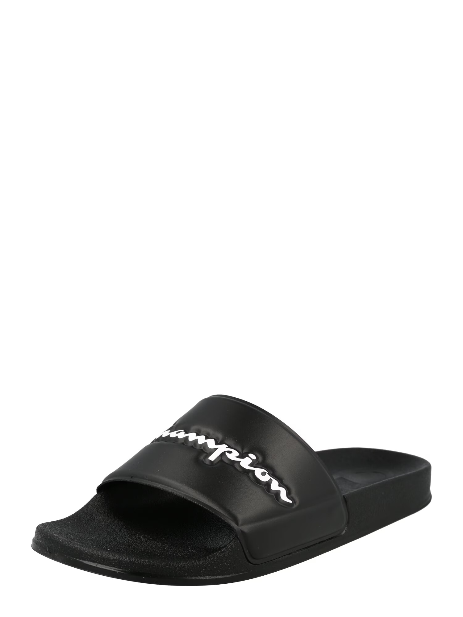 Champion Authentic Athletic Apparel Flip-flops 'VARSITY' negru / alb - Pled.ro