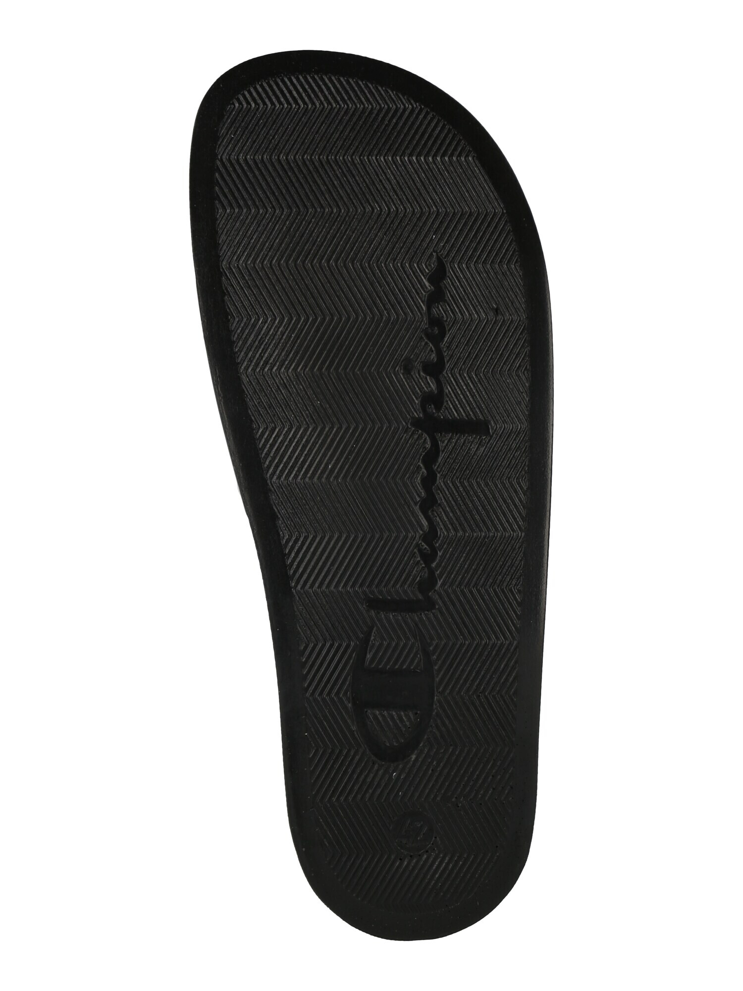 Champion Authentic Athletic Apparel Flip-flops 'VARSITY' negru / alb - Pled.ro