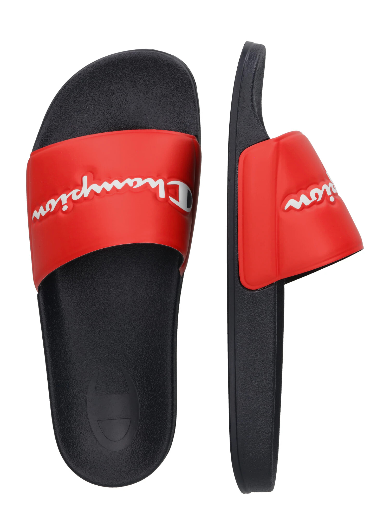 Champion Authentic Athletic Apparel Flip-flops 'VARSITY' roșu / alb - Pled.ro