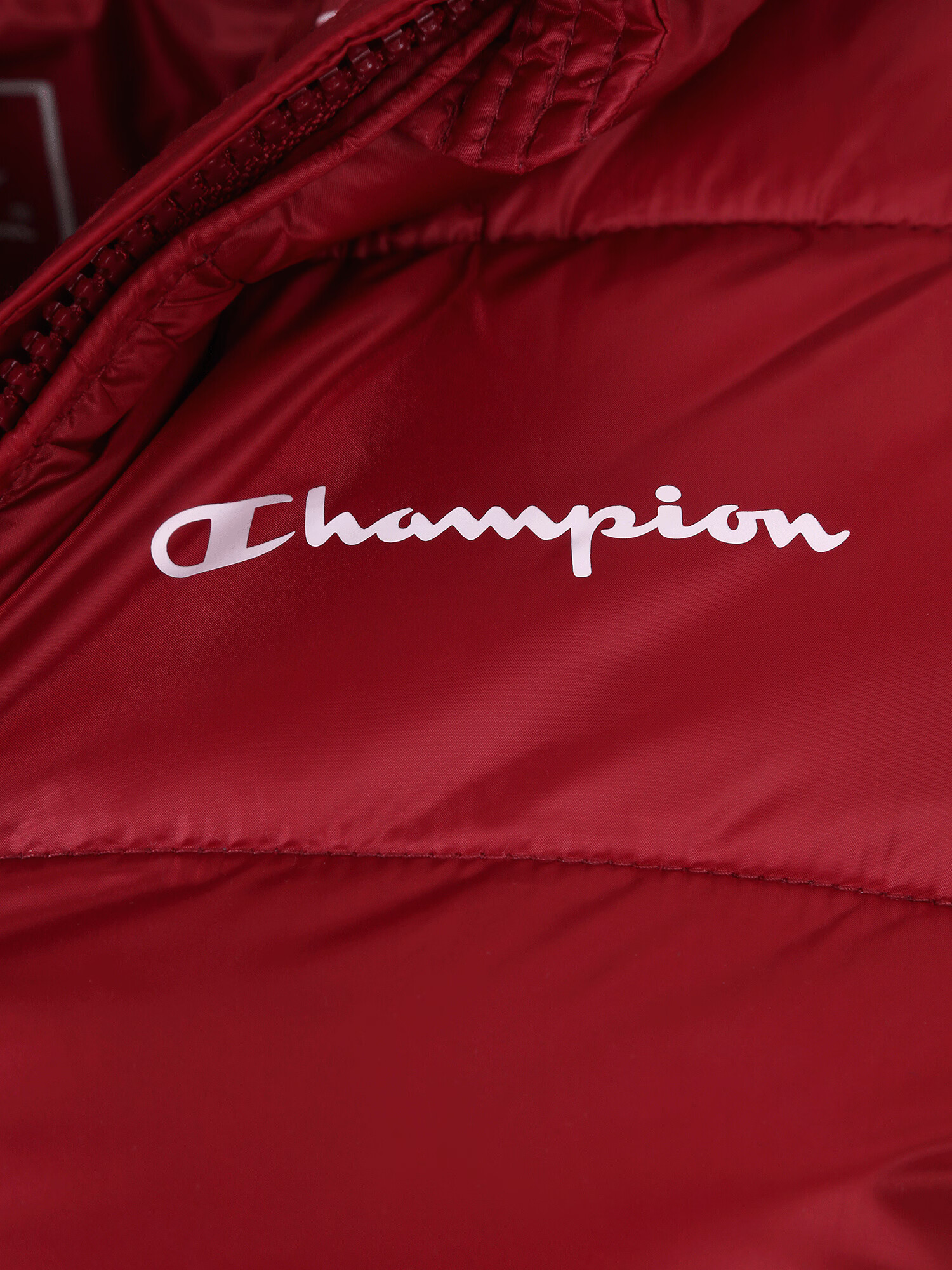 Champion Authentic Athletic Apparel Geacă de iarnă 'Legasy' roşu închis / alb - Pled.ro