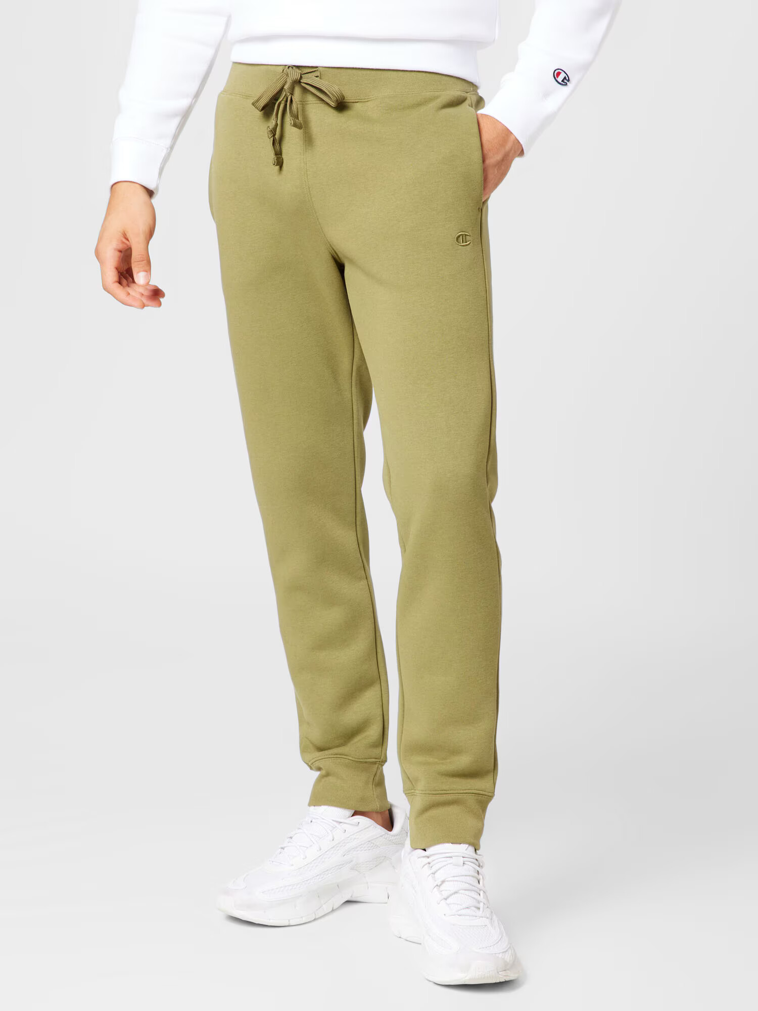 Champion Authentic Athletic Apparel Pantaloni verde stuf - Pled.ro