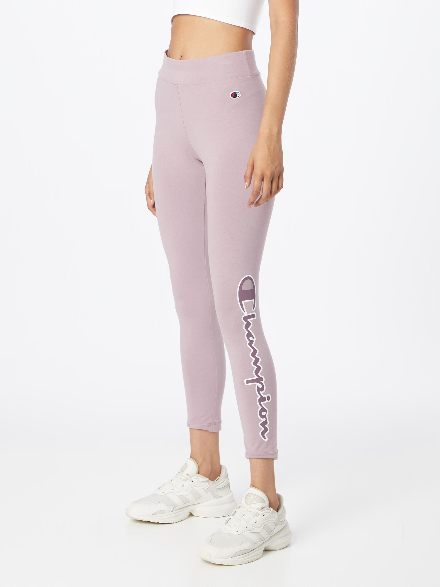 Champion Authentic Athletic Apparel Leggings lila / roz / alb - Pled.ro