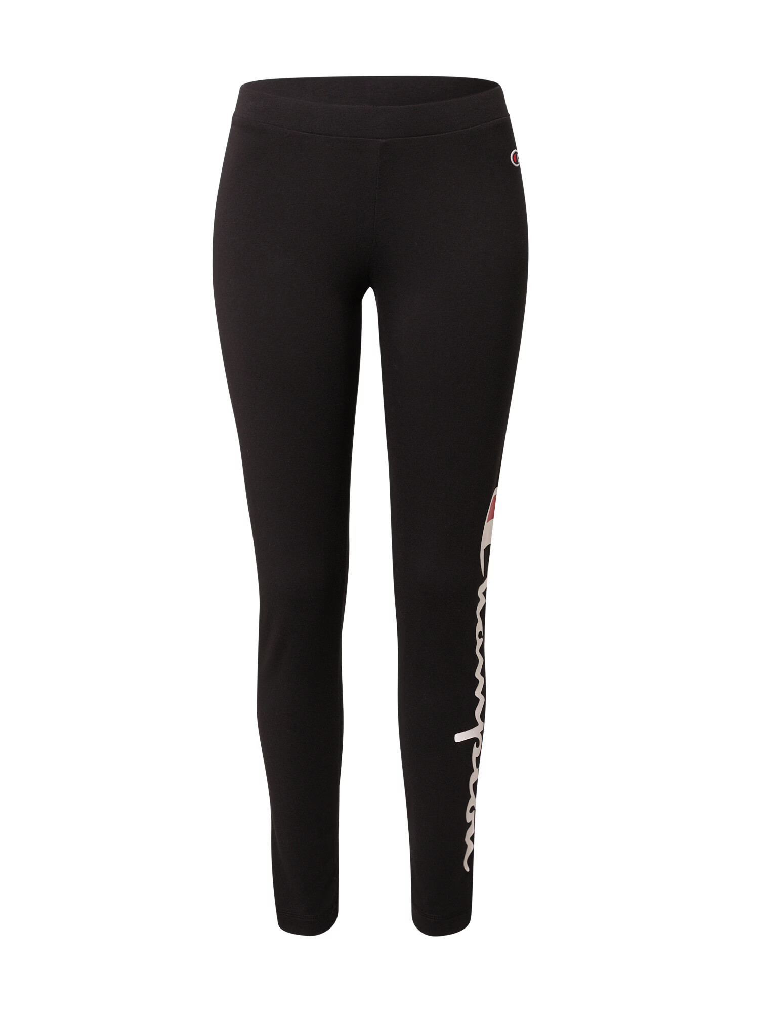 Champion Authentic Athletic Apparel Leggings negru / alb - Pled.ro