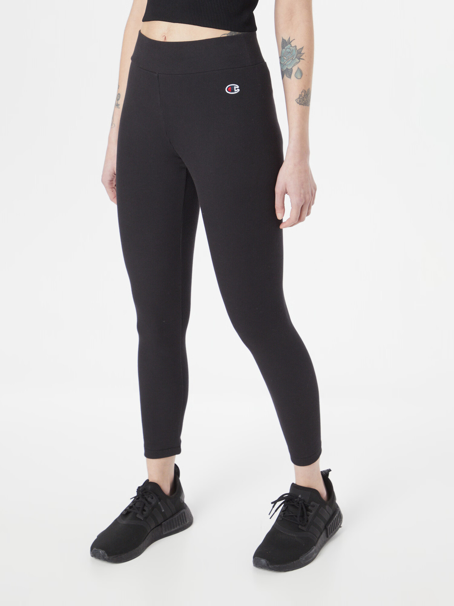 Champion Authentic Athletic Apparel Leggings roși aprins / negru / alb - Pled.ro