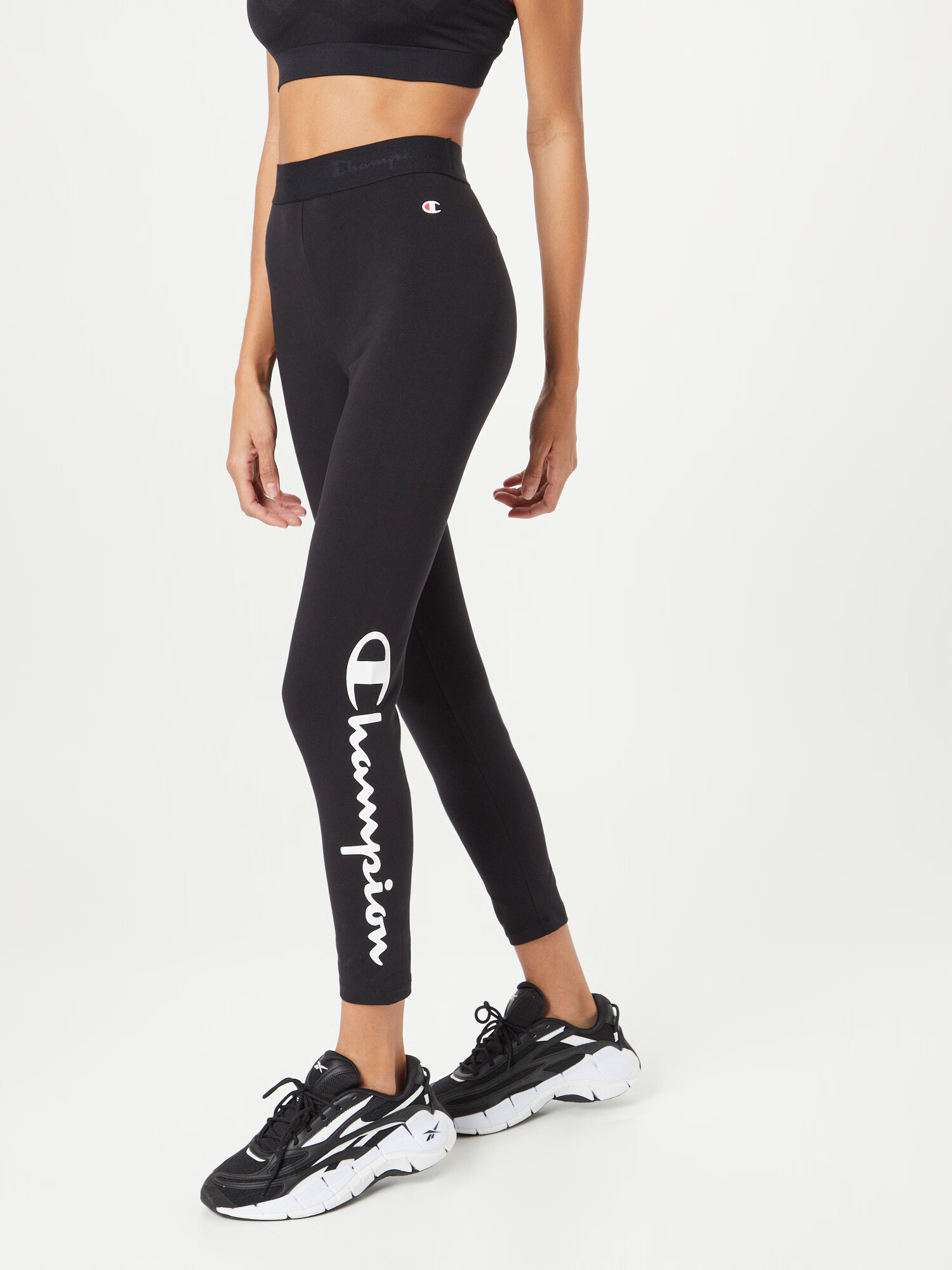 Champion Authentic Athletic Apparel Leggings roșu pepene / negru / alb - Pled.ro