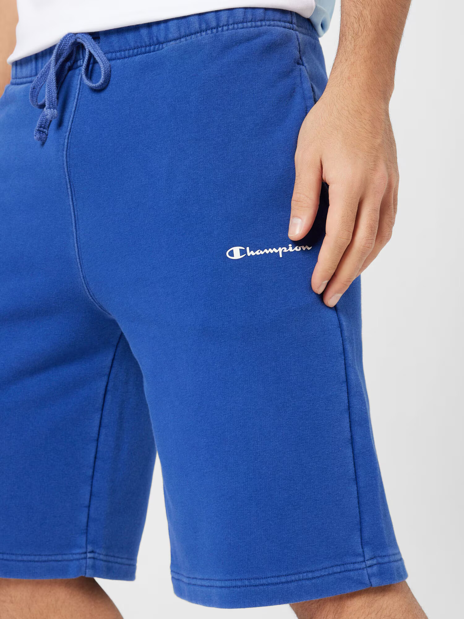 Champion Authentic Athletic Apparel Pantaloni albastru / alb - Pled.ro