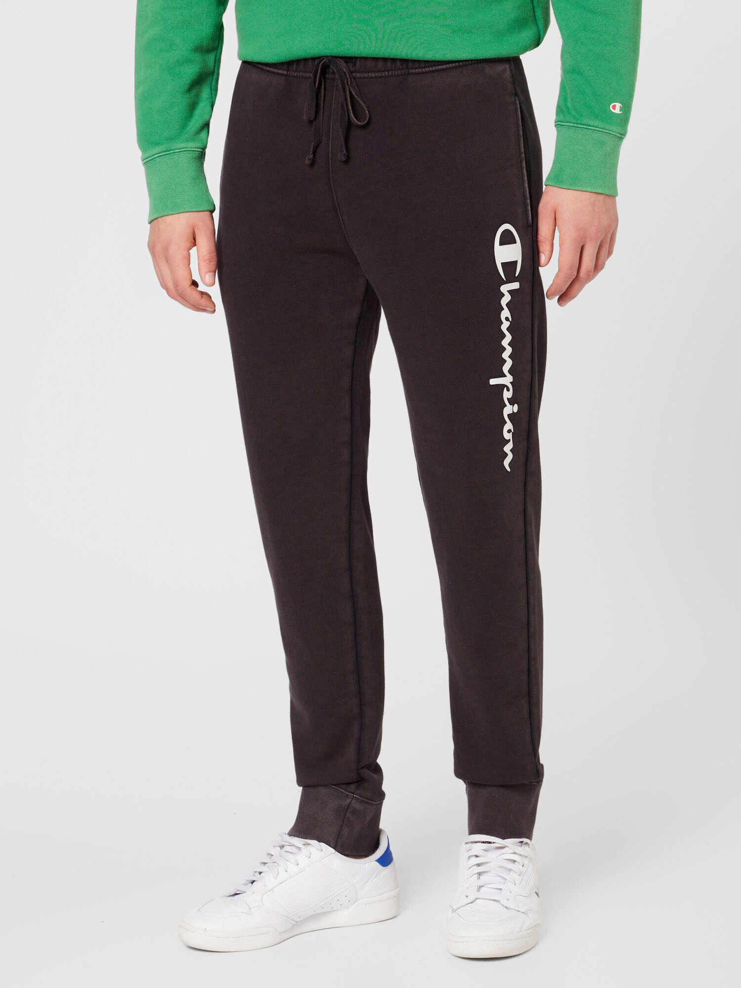 Champion Authentic Athletic Apparel Pantaloni albastru noapte / alb - Pled.ro