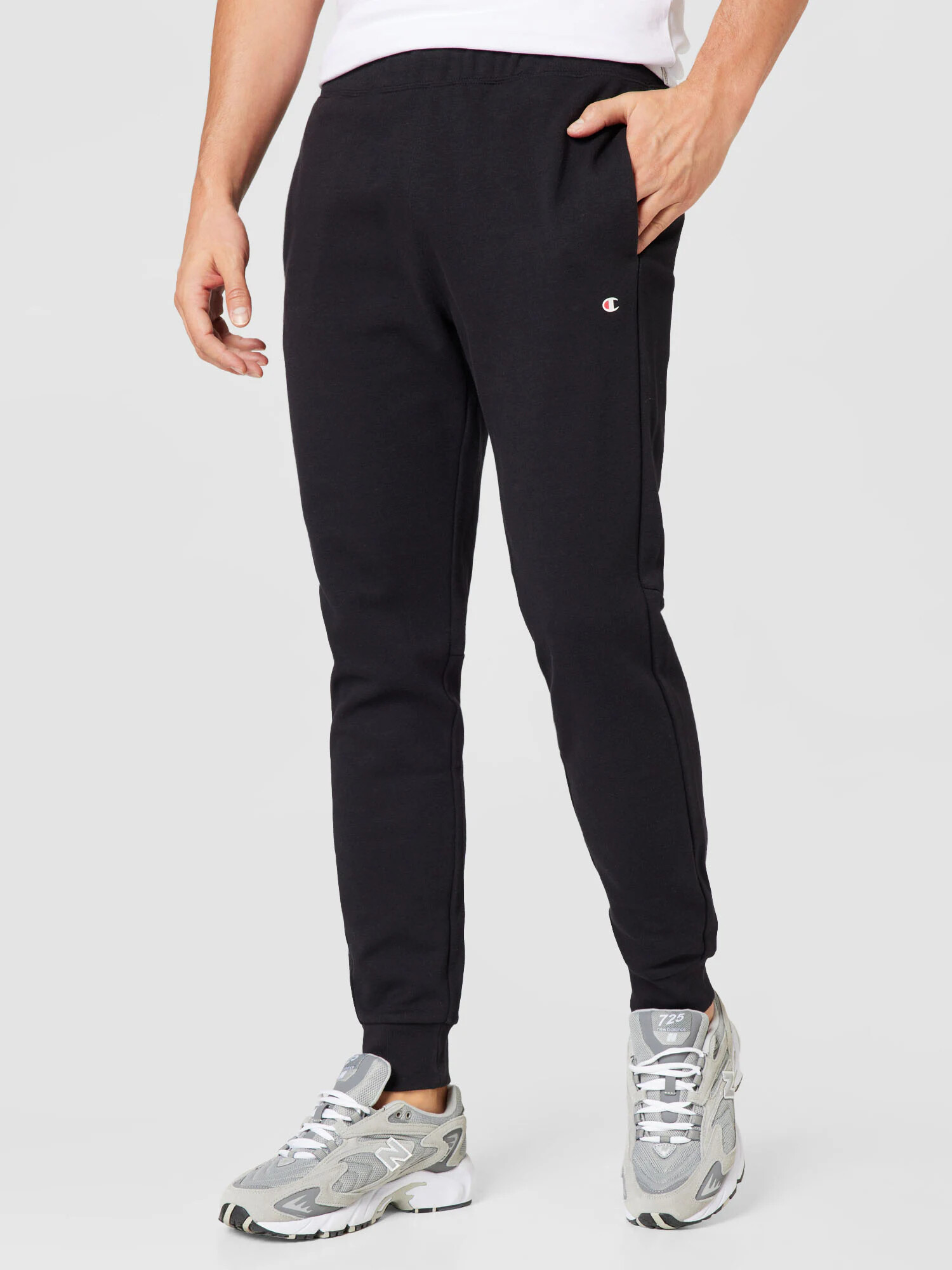 Champion Authentic Athletic Apparel Pantaloni roșu / negru / alb - Pled.ro