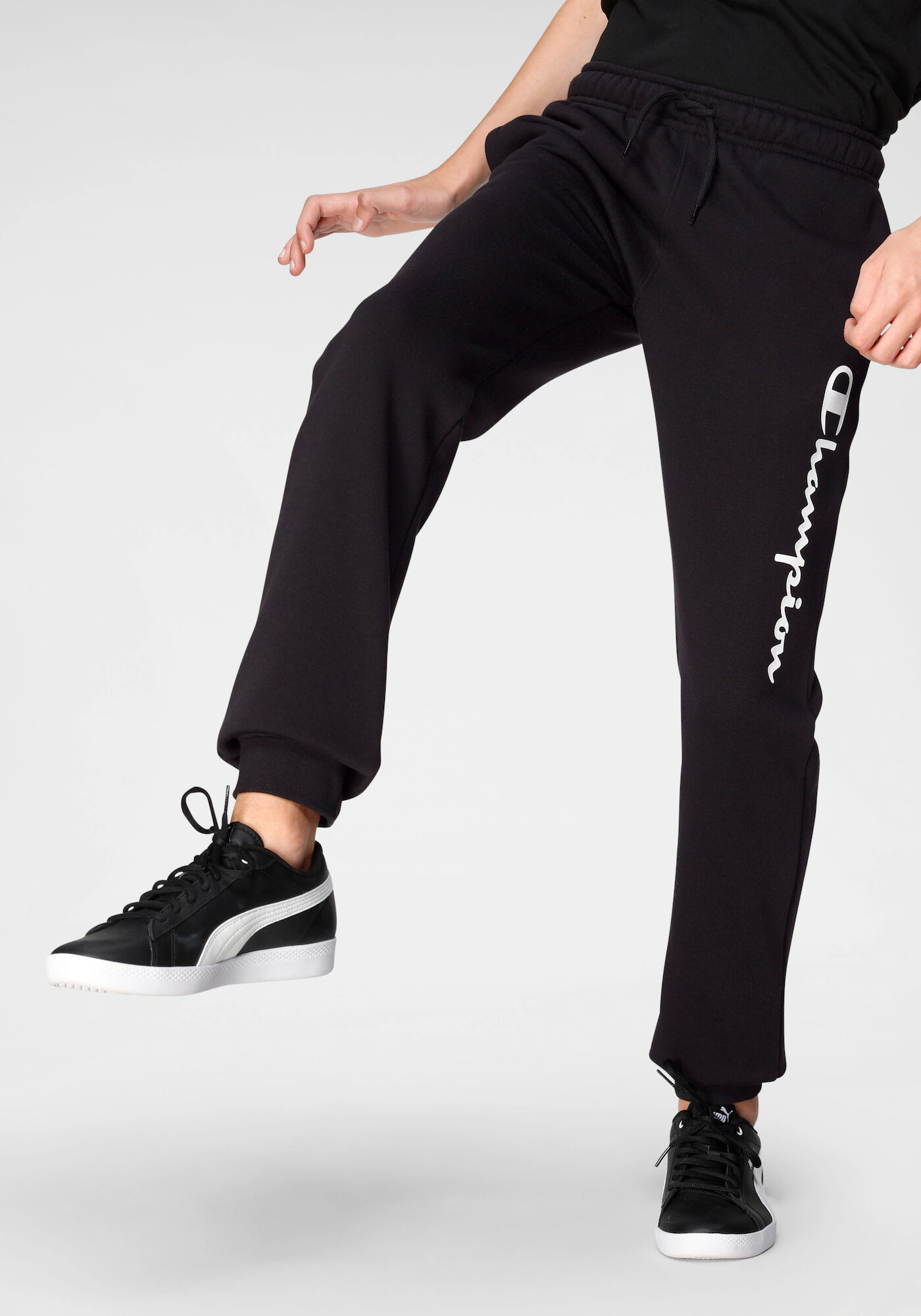 Champion Authentic Athletic Apparel Pantaloni roșu pepene / negru / alb - Pled.ro