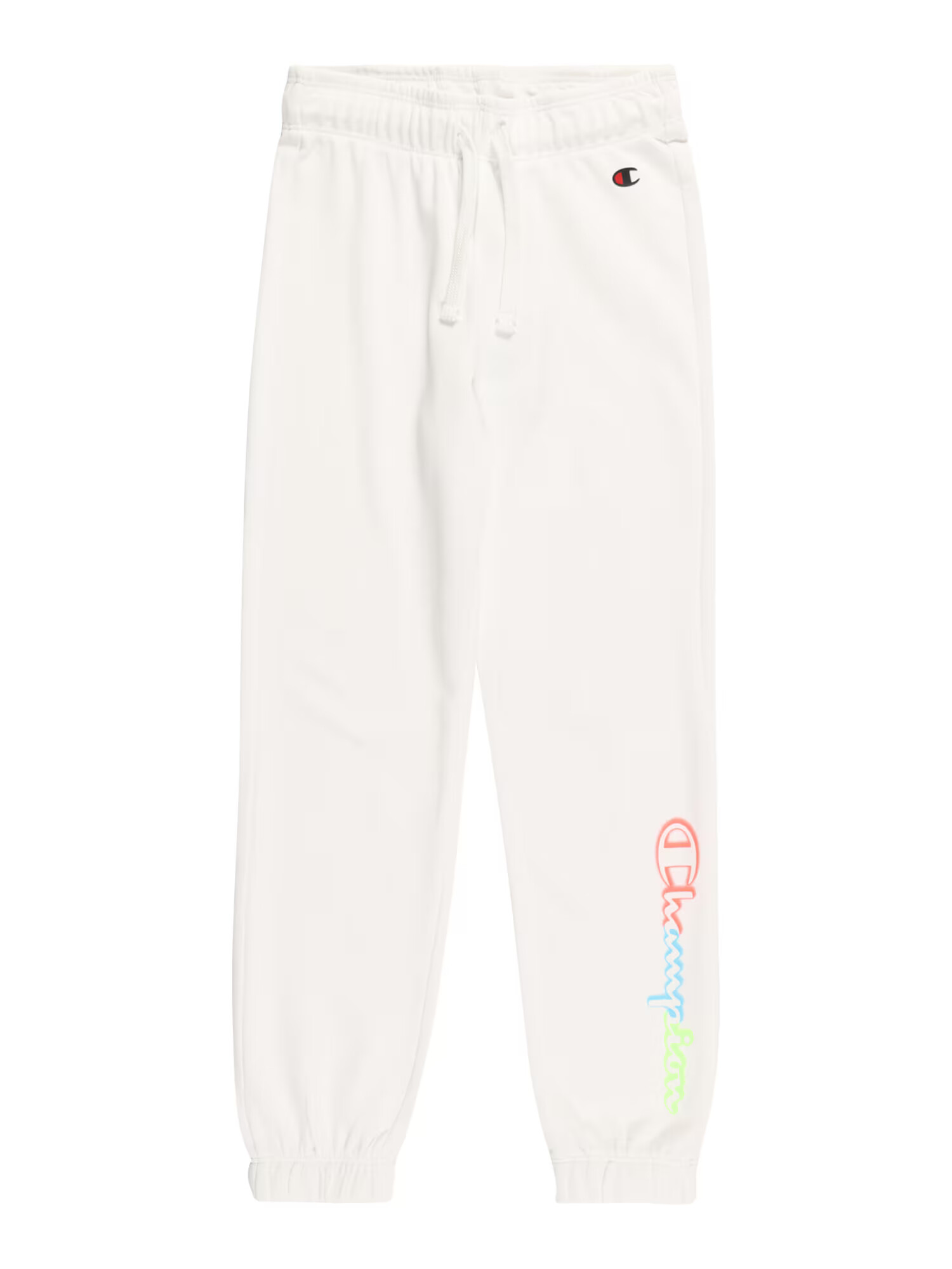 Champion Authentic Athletic Apparel Pantaloni sport albastru deschis / verde kiwi / roșu deschis / alb - Pled.ro