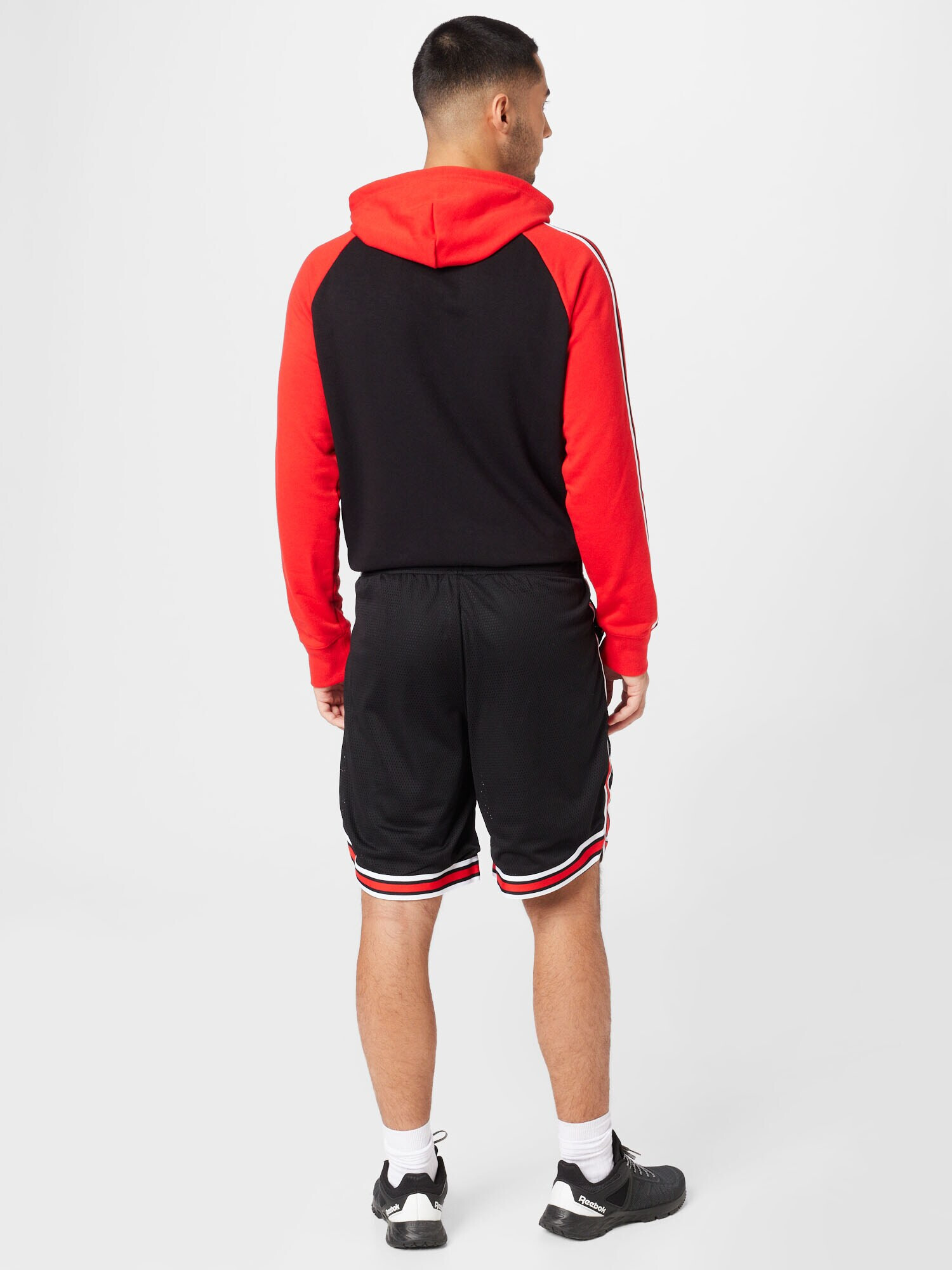 Champion Authentic Athletic Apparel Pantaloni sport albastru închis / roșu / alb - Pled.ro