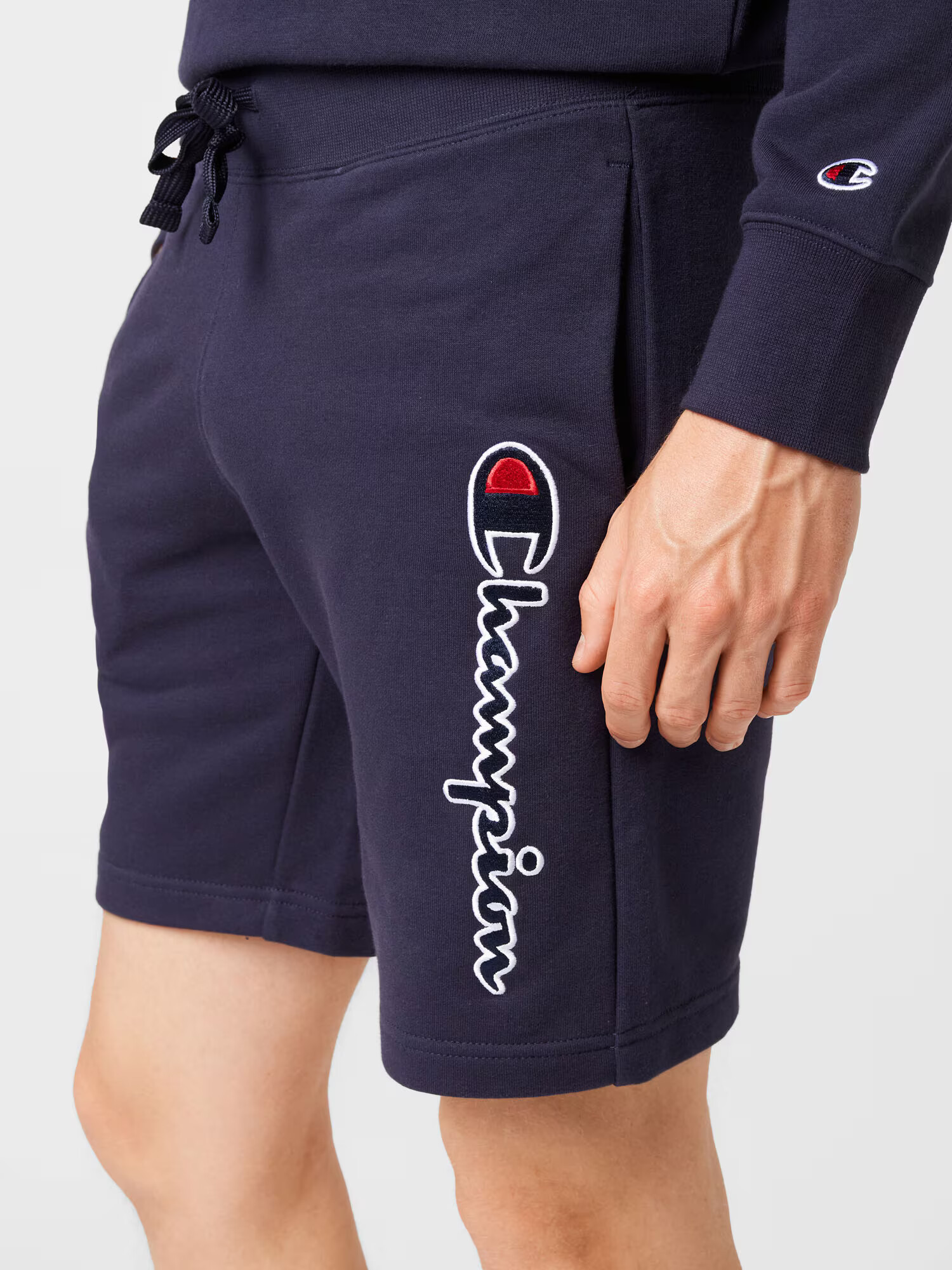 Champion Authentic Athletic Apparel Pantaloni sport albastru / roșu / alb - Pled.ro