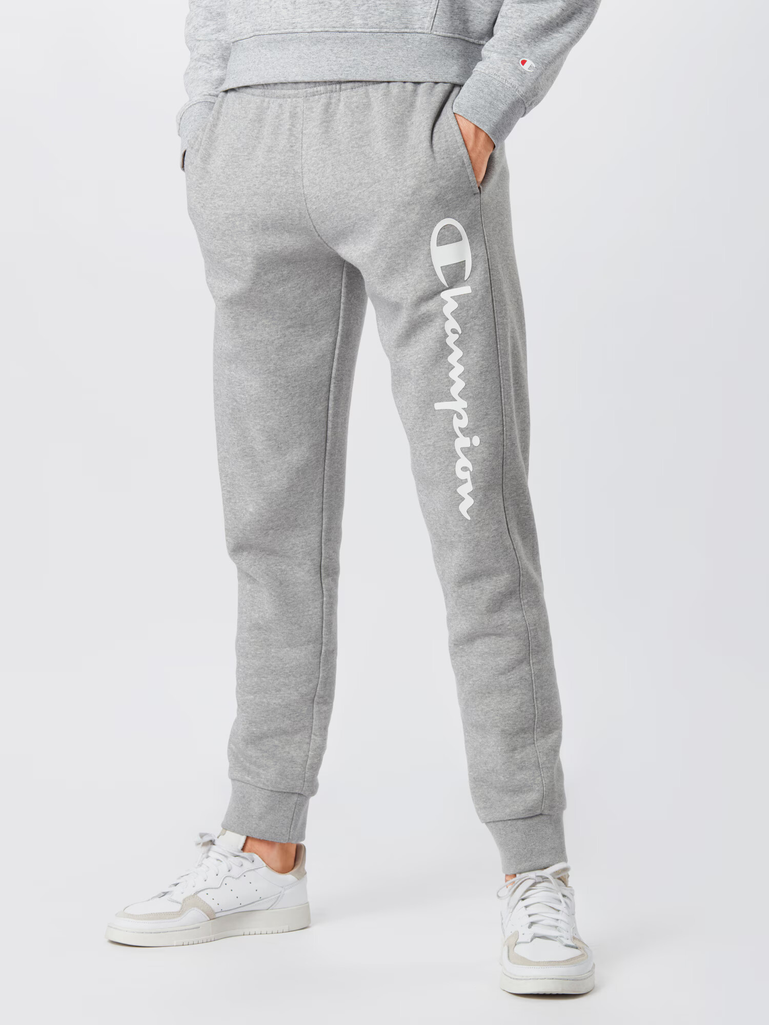 Champion Authentic Athletic Apparel Pantaloni gri amestecat - Pled.ro