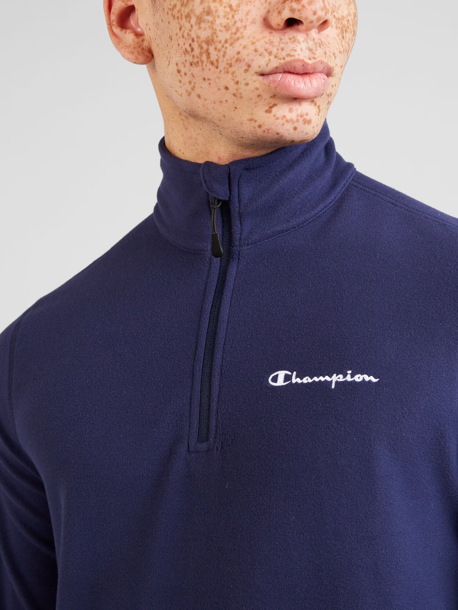 Champion Authentic Athletic Apparel Pulovere sport bleumarin / alb - Pled.ro