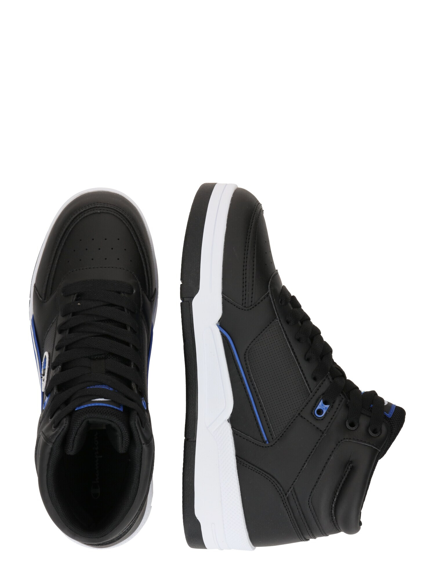 Champion Authentic Athletic Apparel Sneaker înalt 'REBOUND HERITAGE' albastru / negru / alb - Pled.ro