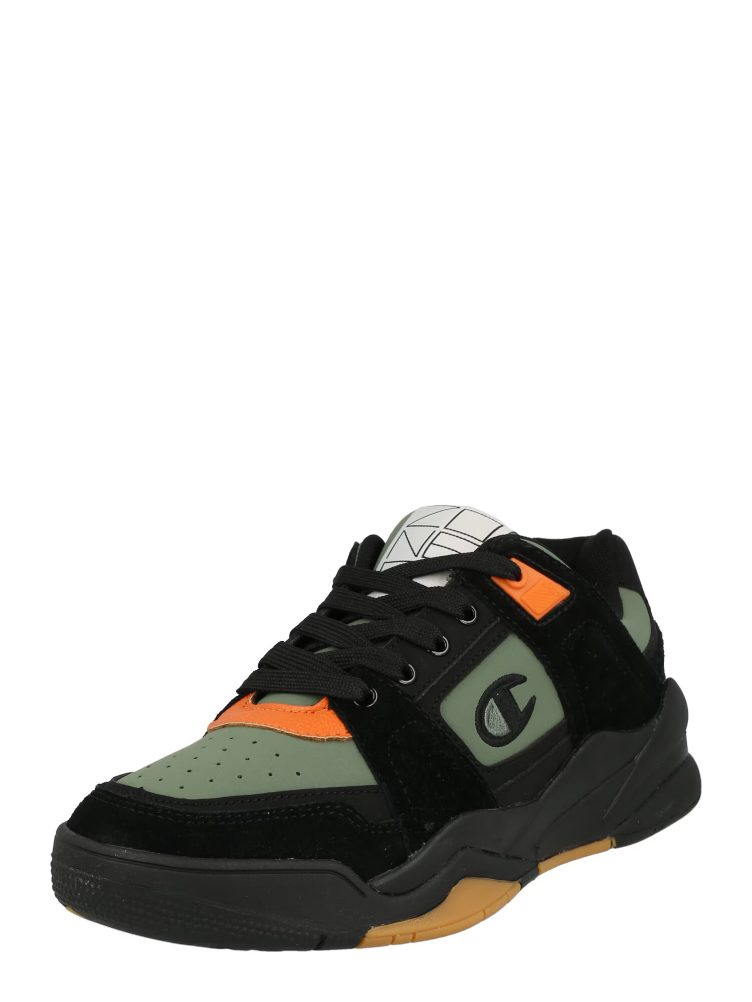 Champion Authentic Athletic Apparel Sneaker low 'Z90' oliv / portocaliu / negru - Pled.ro