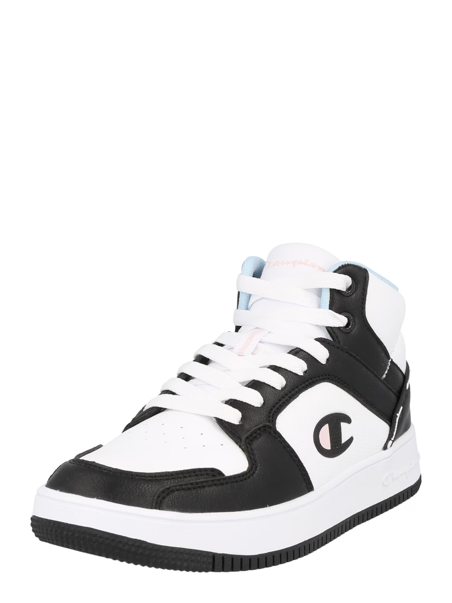 Champion Authentic Athletic Apparel Sneaker înalt 'REBOUND 2.0' negru / alb - Pled.ro