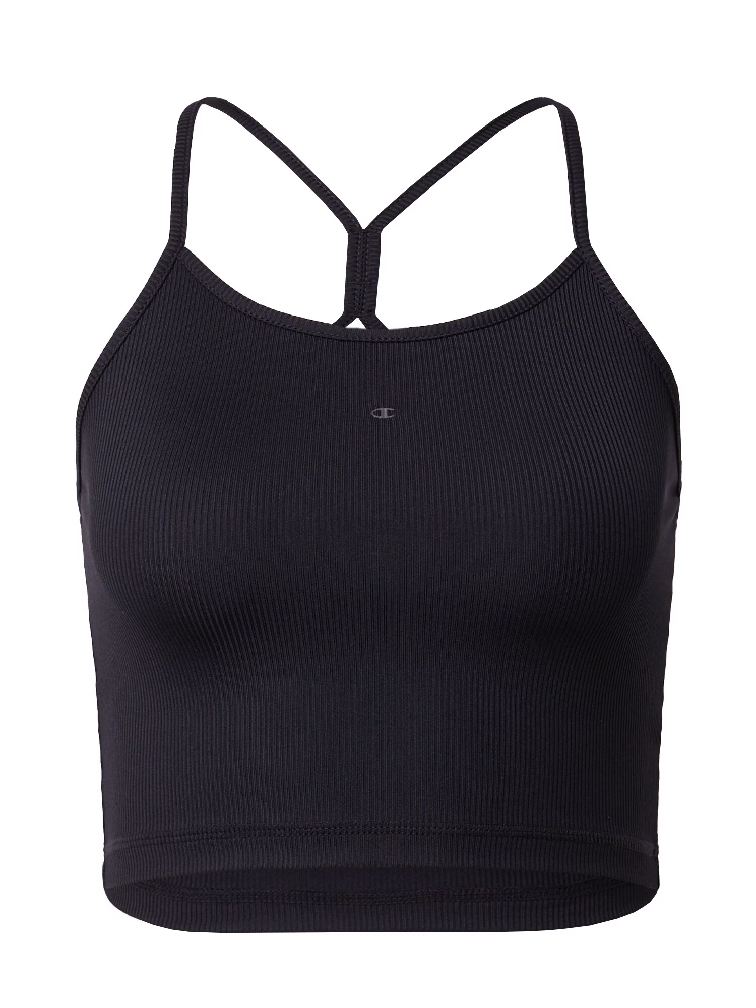 Champion Authentic Athletic Apparel Sport top gri închis / negru - Pled.ro