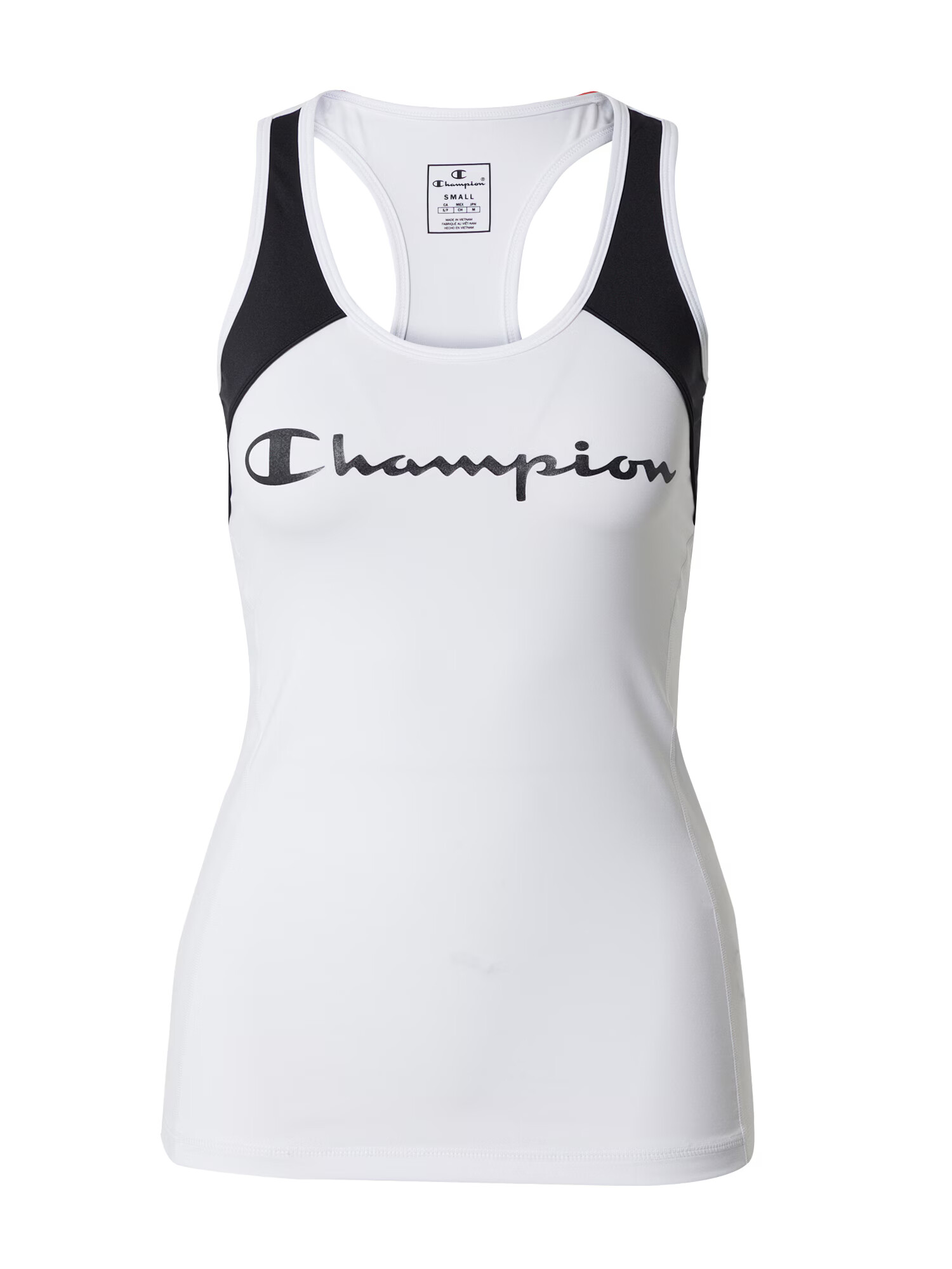 Champion Authentic Athletic Apparel Sport top negru / alb - Pled.ro