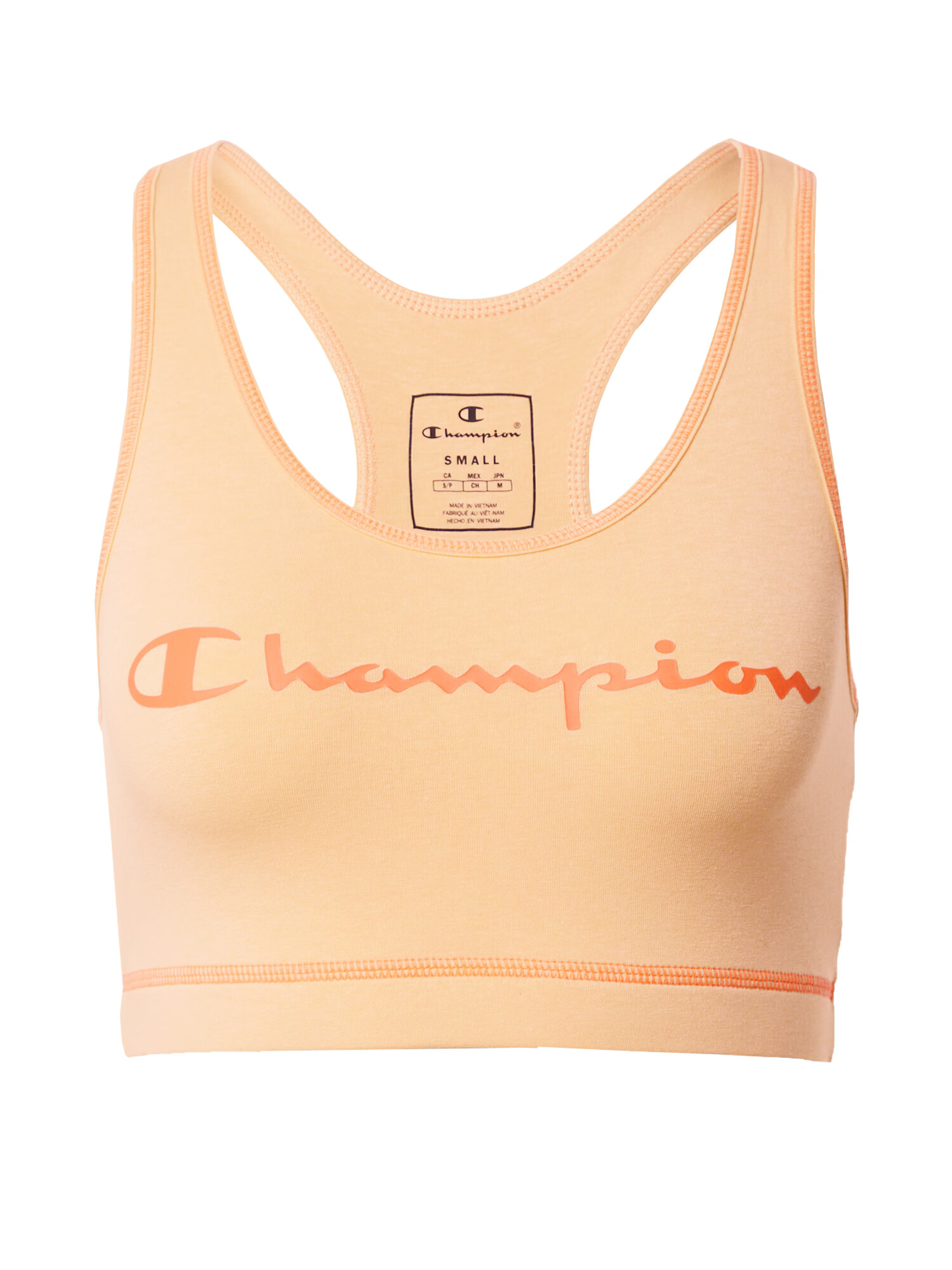 Champion Authentic Athletic Apparel Sutien sport portocaliu piersică - Pled.ro