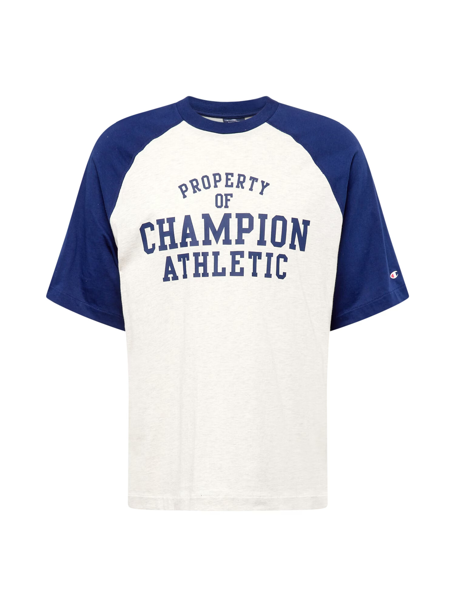 Champion Authentic Athletic Apparel T-Shirt albastru închis / alb murdar - Pled.ro