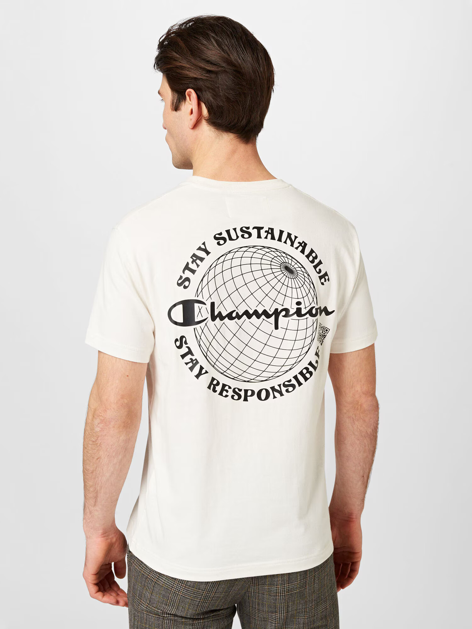 Champion Authentic Athletic Apparel Tricou alb - Pled.ro