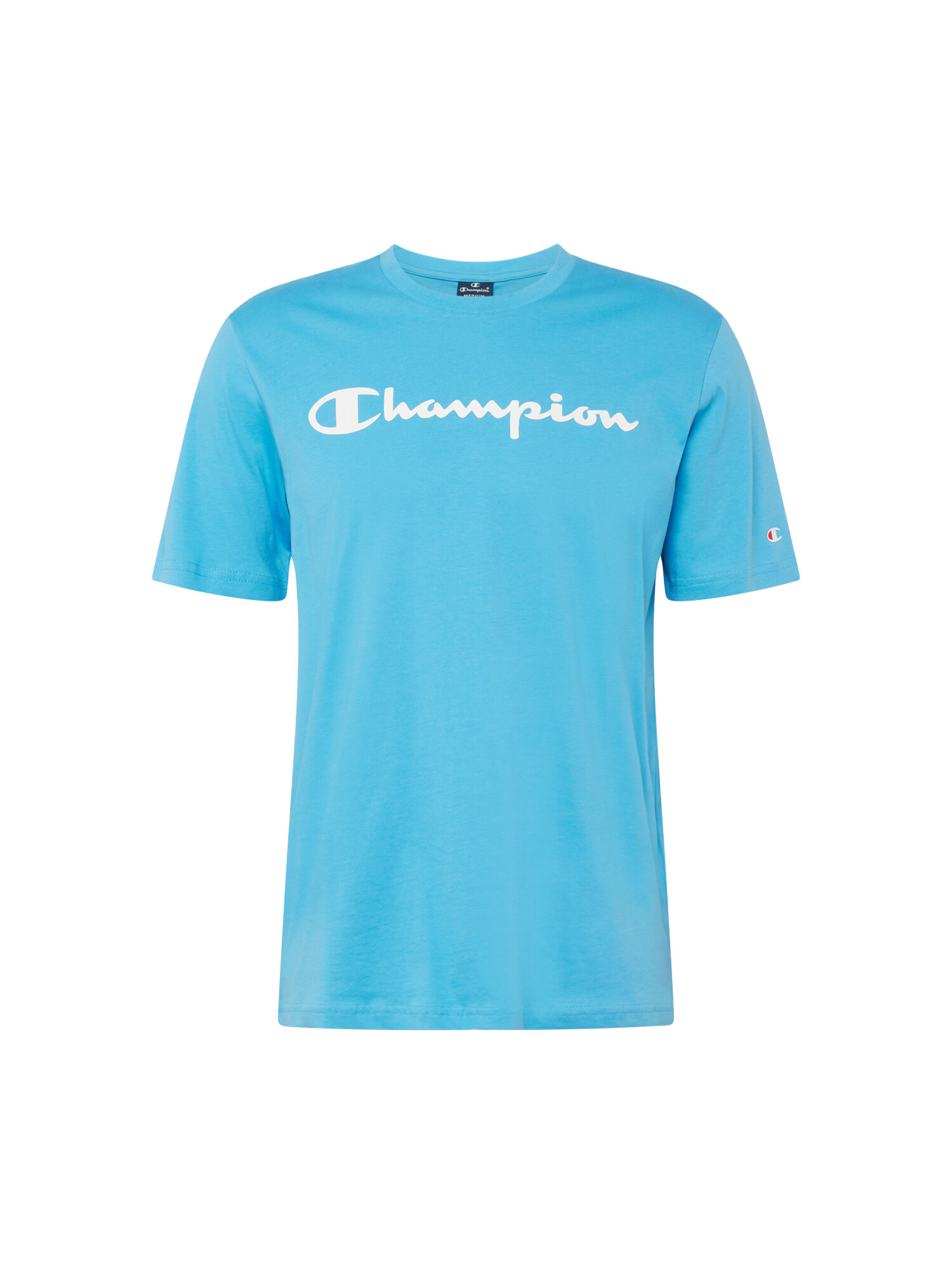 Champion Authentic Athletic Apparel Tricou albastru deschis / roșu / alb - Pled.ro