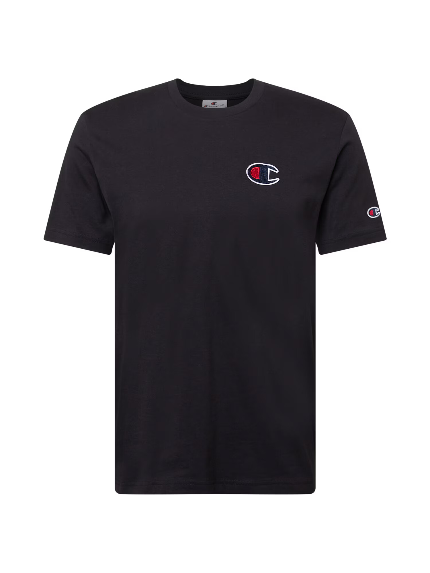 Champion Authentic Athletic Apparel Tricou albastru închis / roșu intens / negru / alb - Pled.ro