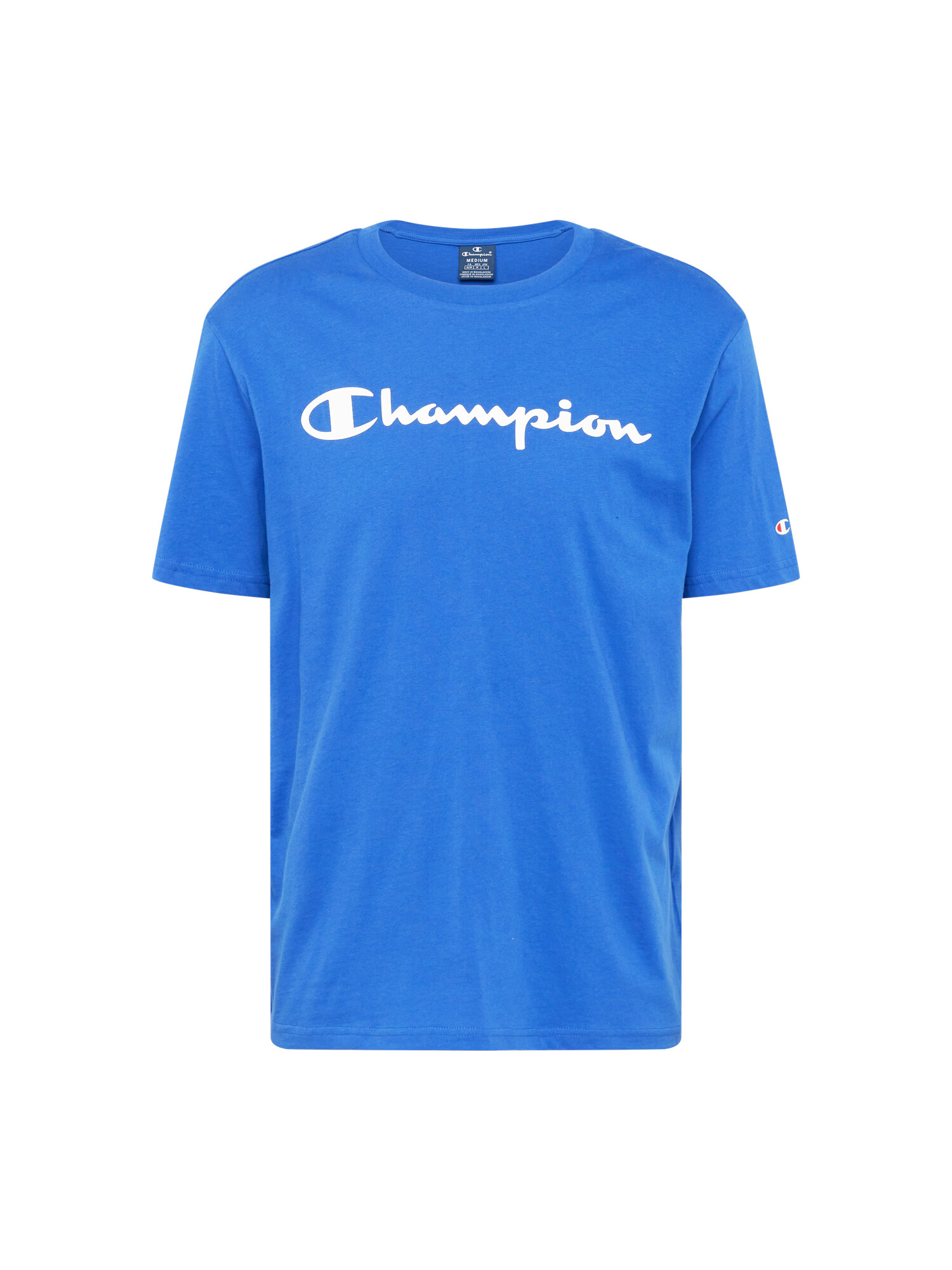 Champion Authentic Athletic Apparel Tricou albastru / roșu intens / alb - Pled.ro