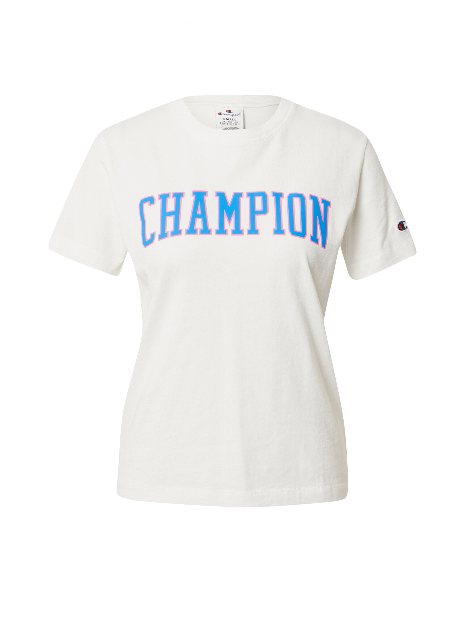 Champion Authentic Athletic Apparel Tricou albastru / roz / alb - Pled.ro