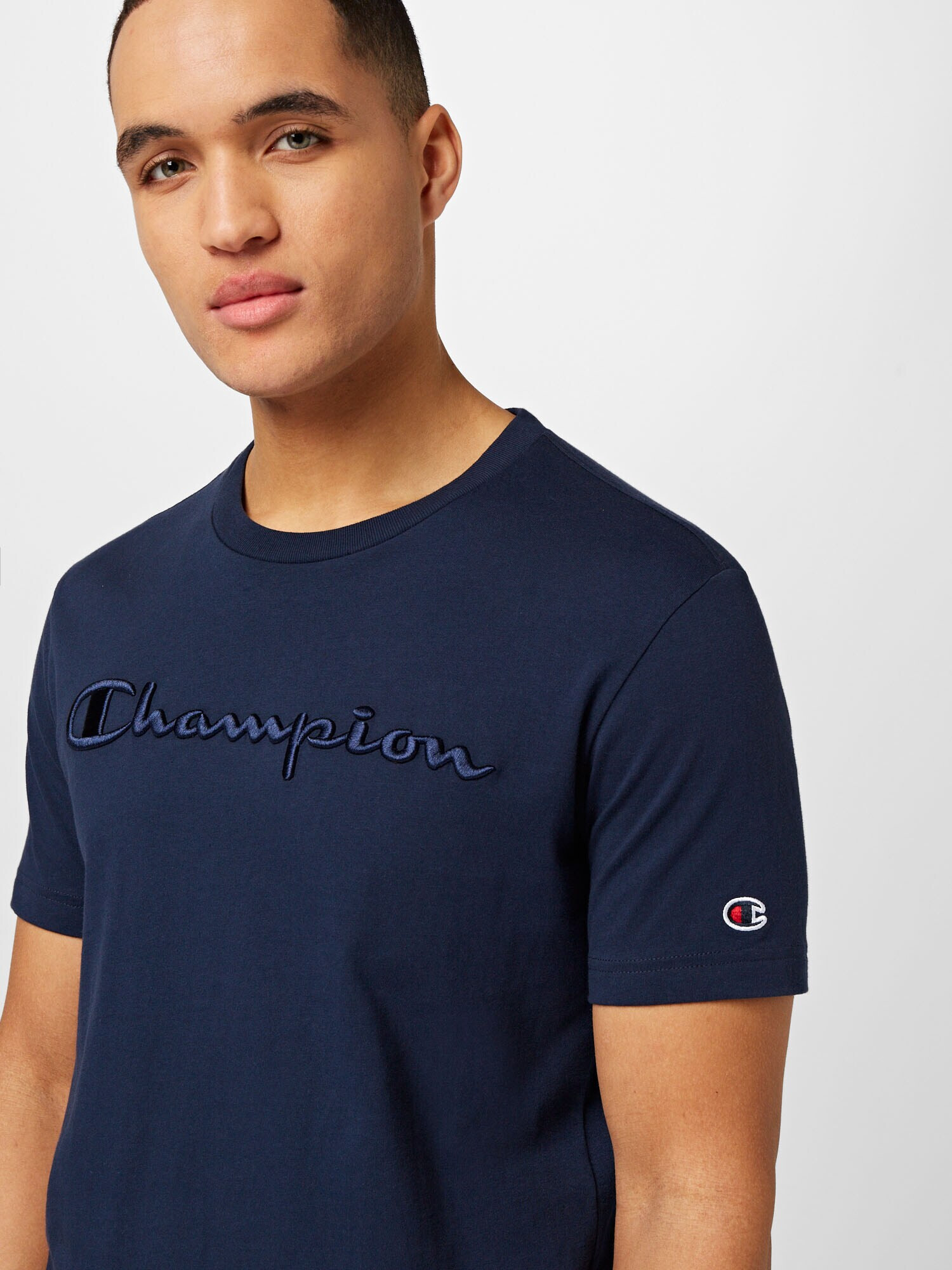 Champion Authentic Athletic Apparel Tricou bleumarin - Pled.ro