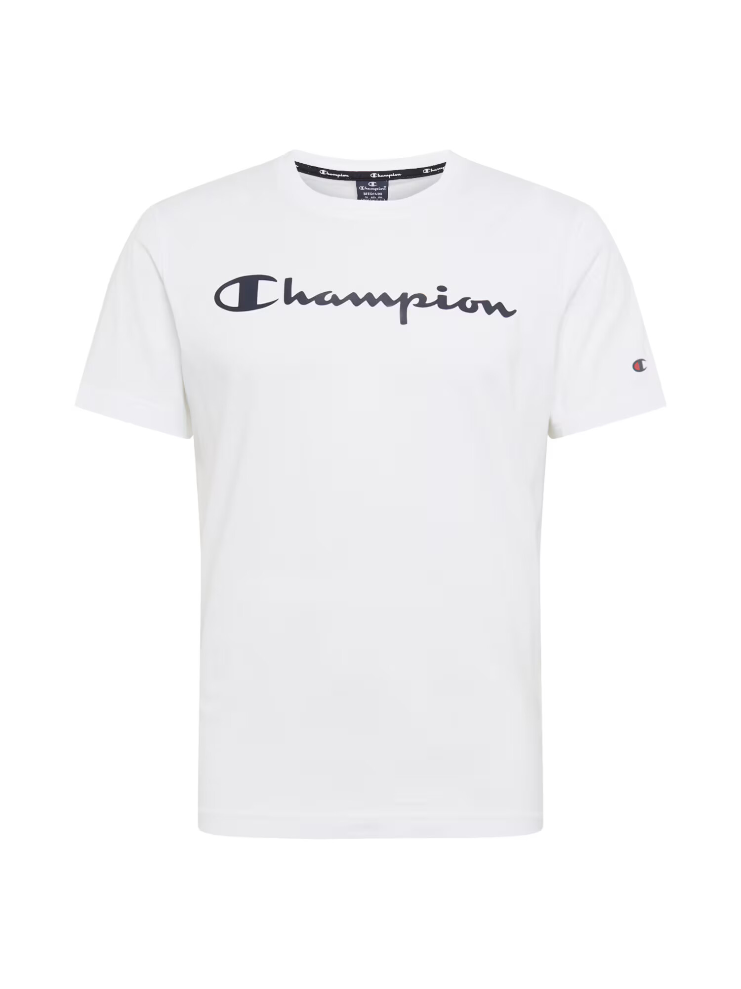 Champion Authentic Athletic Apparel Tricou bleumarin / alb - Pled.ro