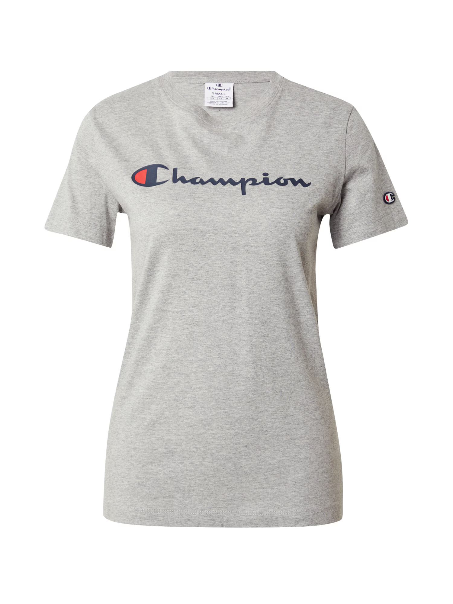 Champion Authentic Athletic Apparel Tricou bleumarin / gri amestecat / roșu / alb - Pled.ro