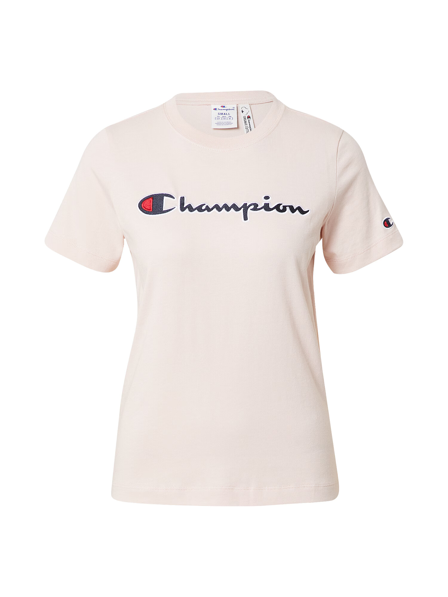 Champion Authentic Athletic Apparel Tricou bleumarin / roz pudră / roșu / alb - Pled.ro