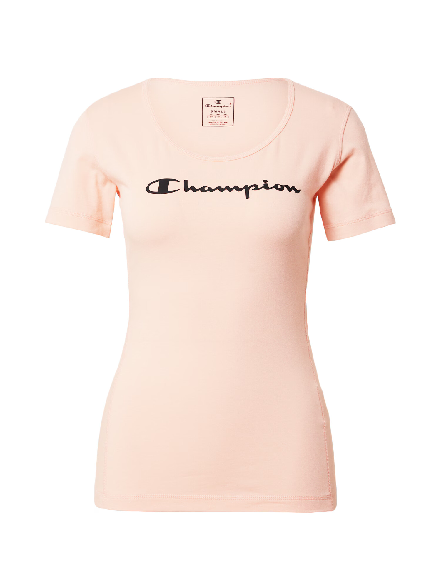 Champion Authentic Athletic Apparel Tricou funcțional roz / negru - Pled.ro