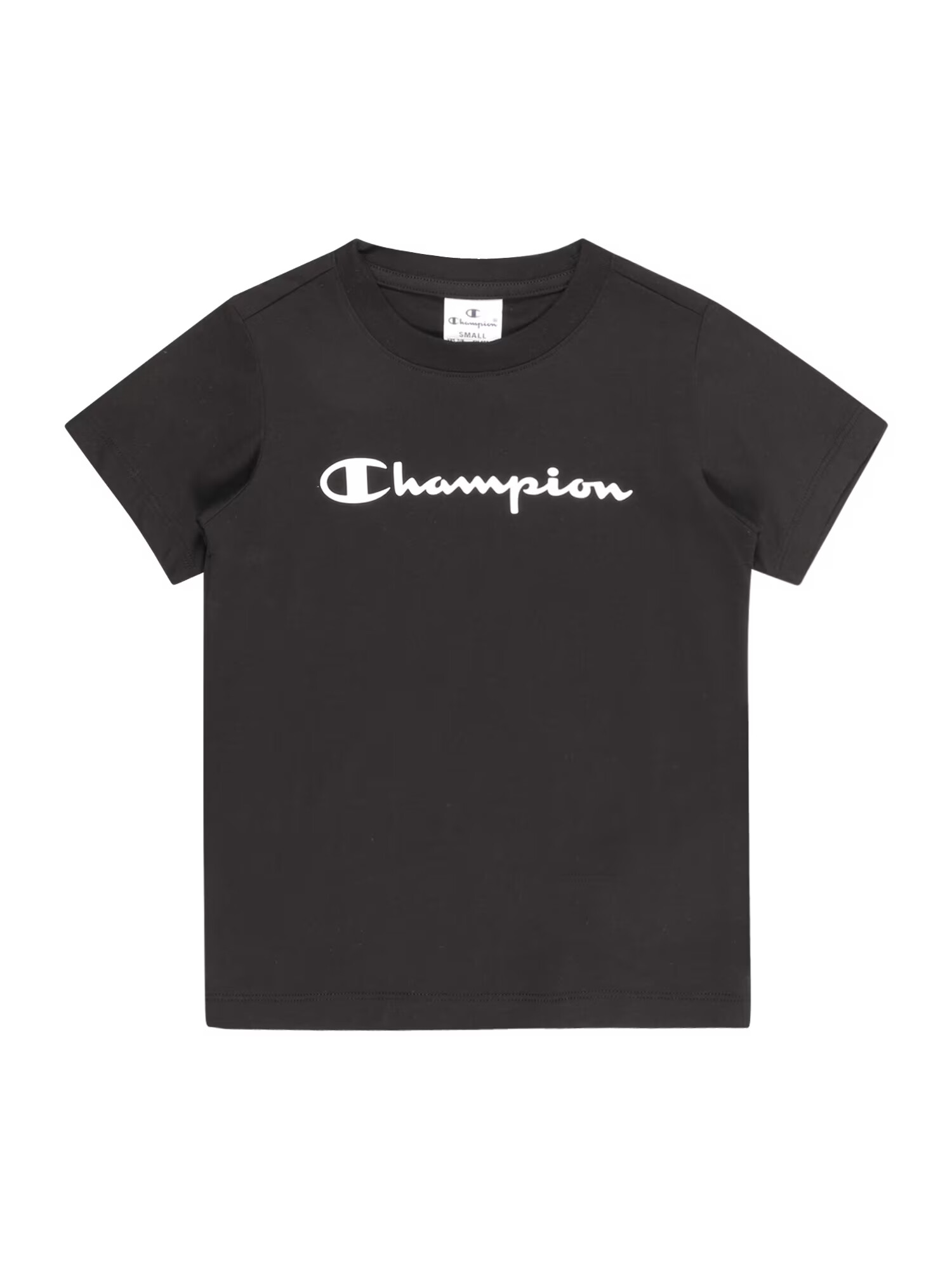 Champion Authentic Athletic Apparel Tricou negru / alb - Pled.ro