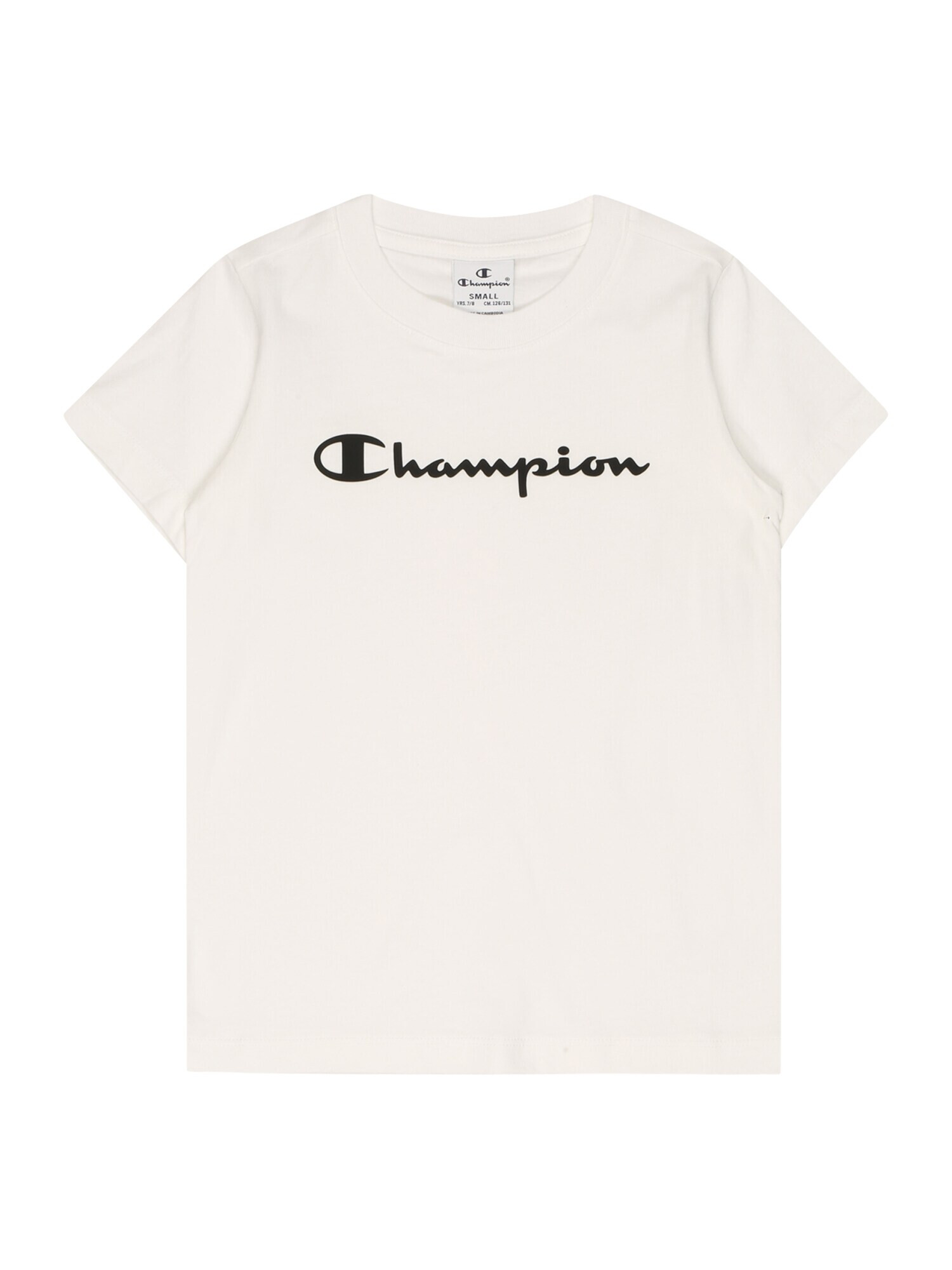 Champion Authentic Athletic Apparel Tricou negru / alb - Pled.ro