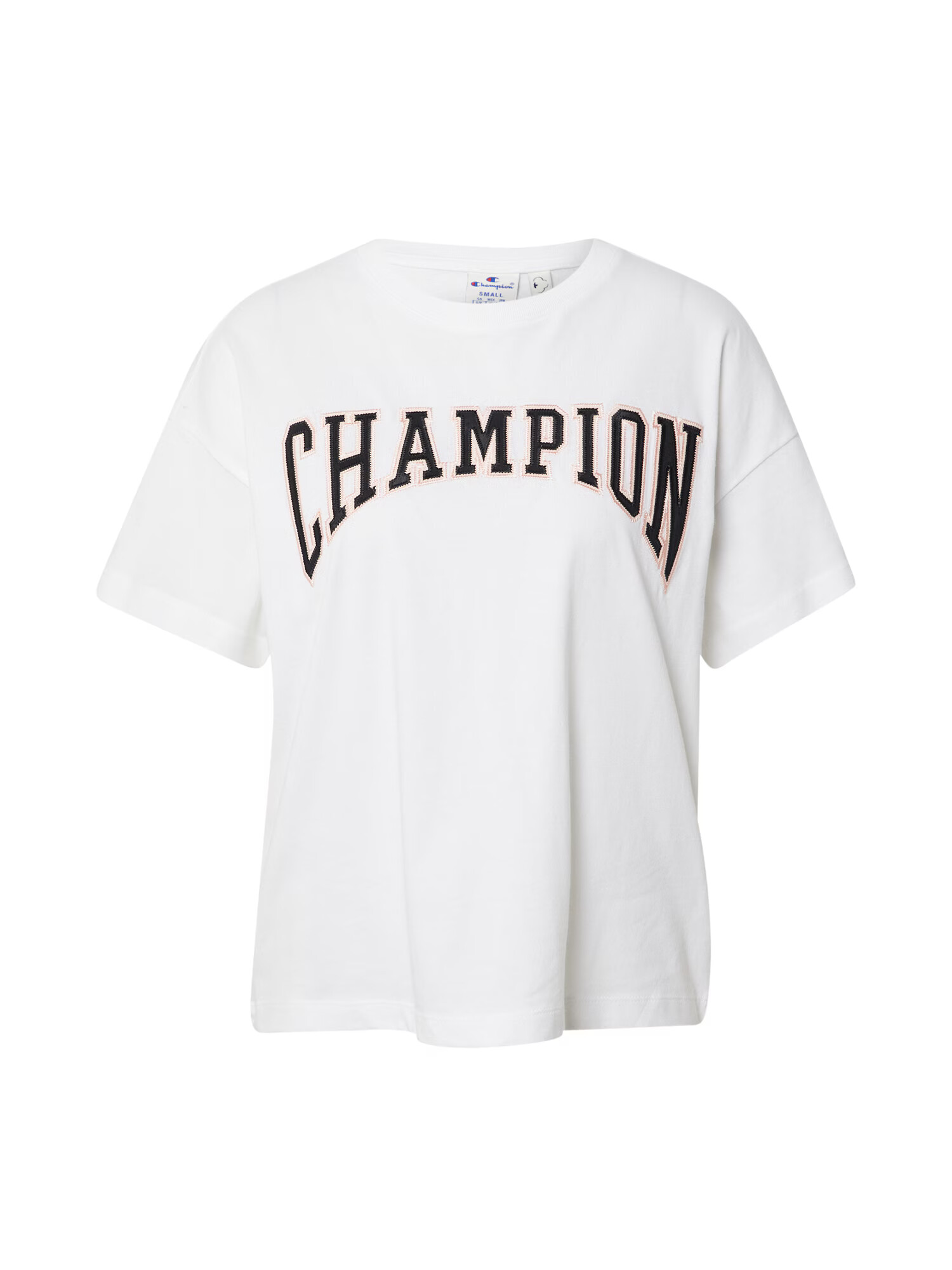 Champion Authentic Athletic Apparel Tricou negru / alb - Pled.ro