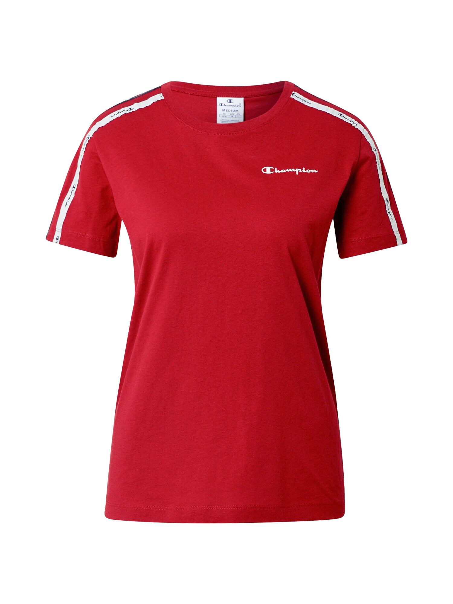 Champion Authentic Athletic Apparel Tricou roșu / alb - Pled.ro