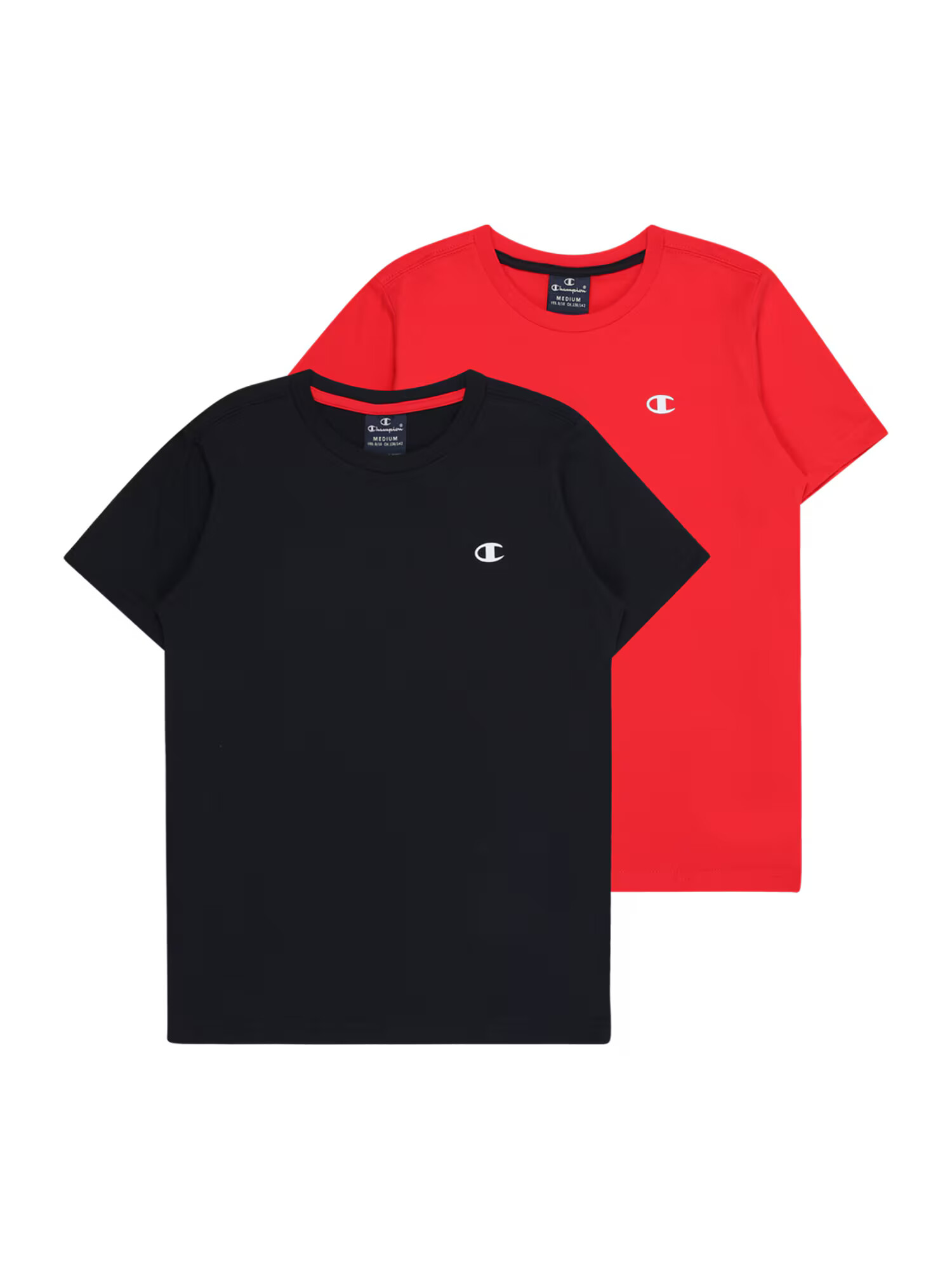 Champion Authentic Athletic Apparel Tricou roșu / negru / alb - Pled.ro