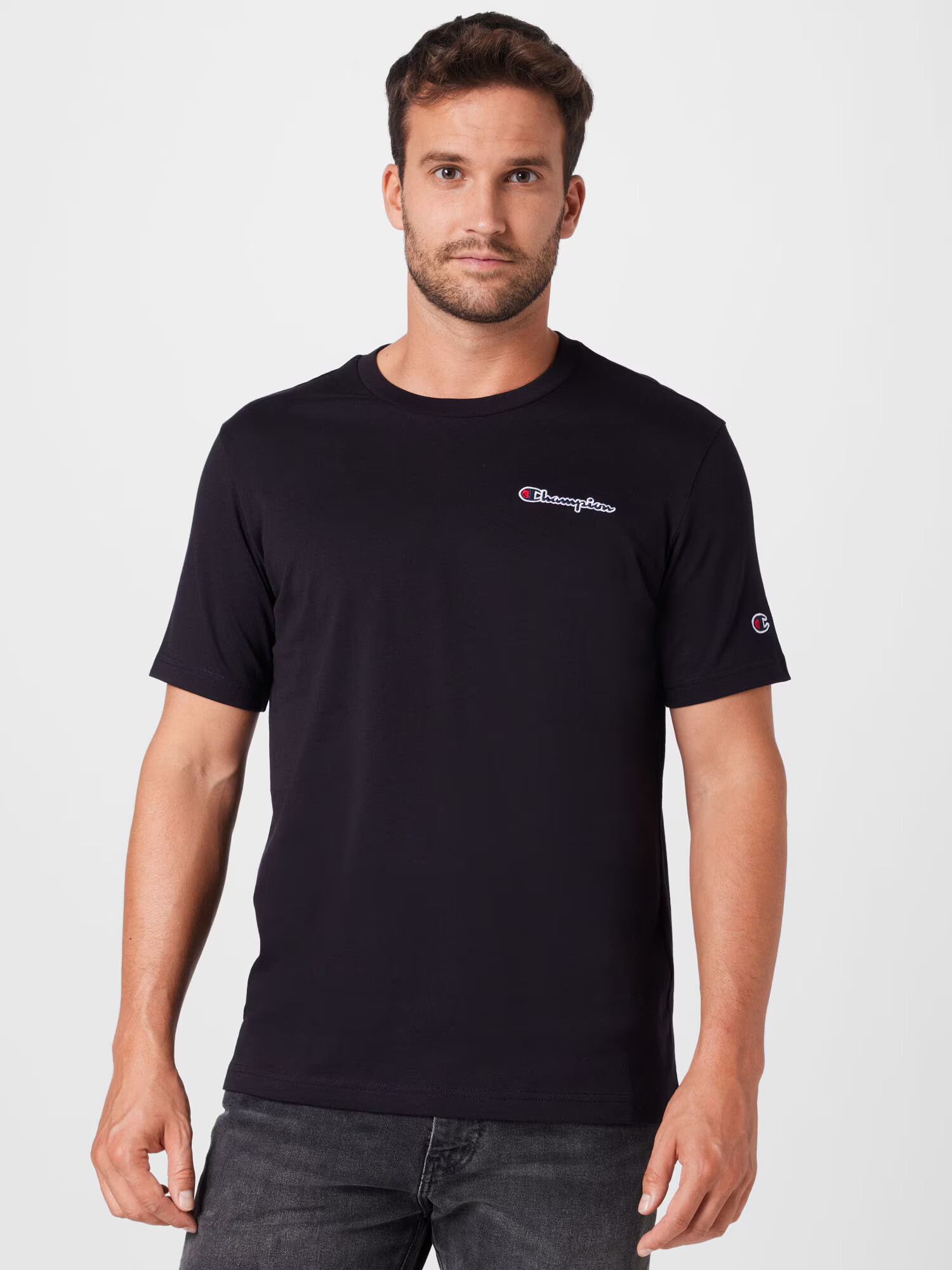 Champion Authentic Athletic Apparel Tricou roșu / negru / alb - Pled.ro