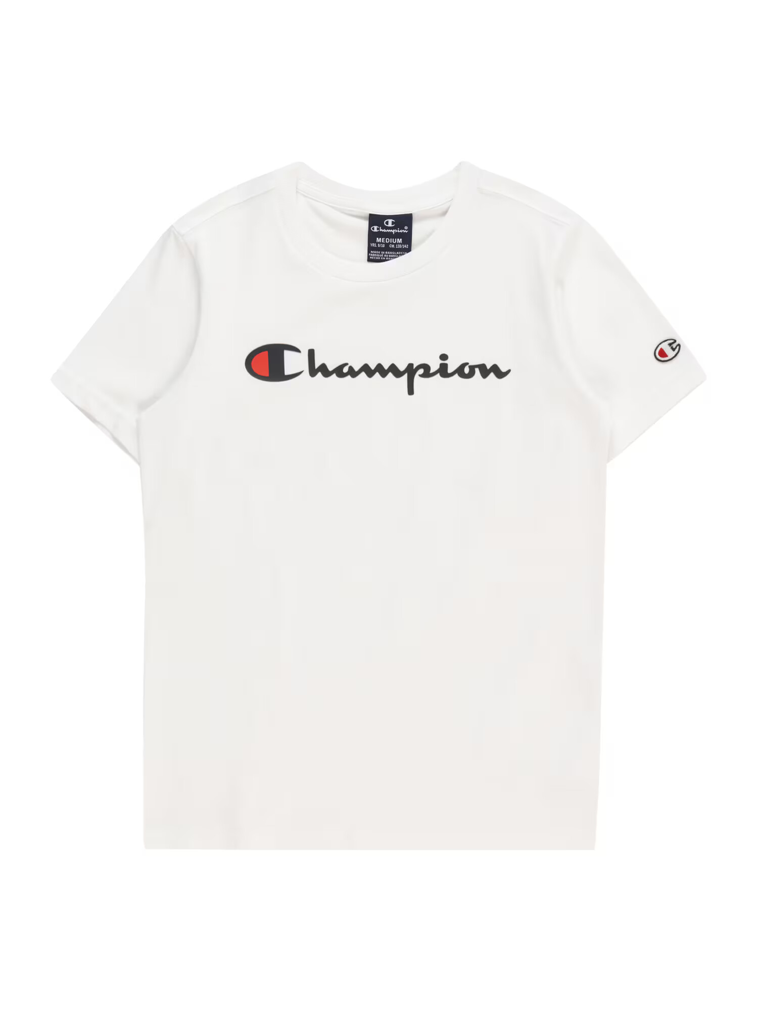 Champion Authentic Athletic Apparel Tricou 'Classic' roșu / negru / alb - Pled.ro