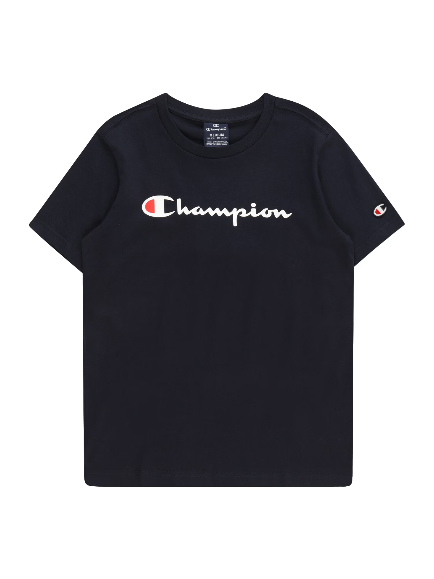 Champion Authentic Athletic Apparel Tricou 'Classic' roșu / negru / alb - Pled.ro