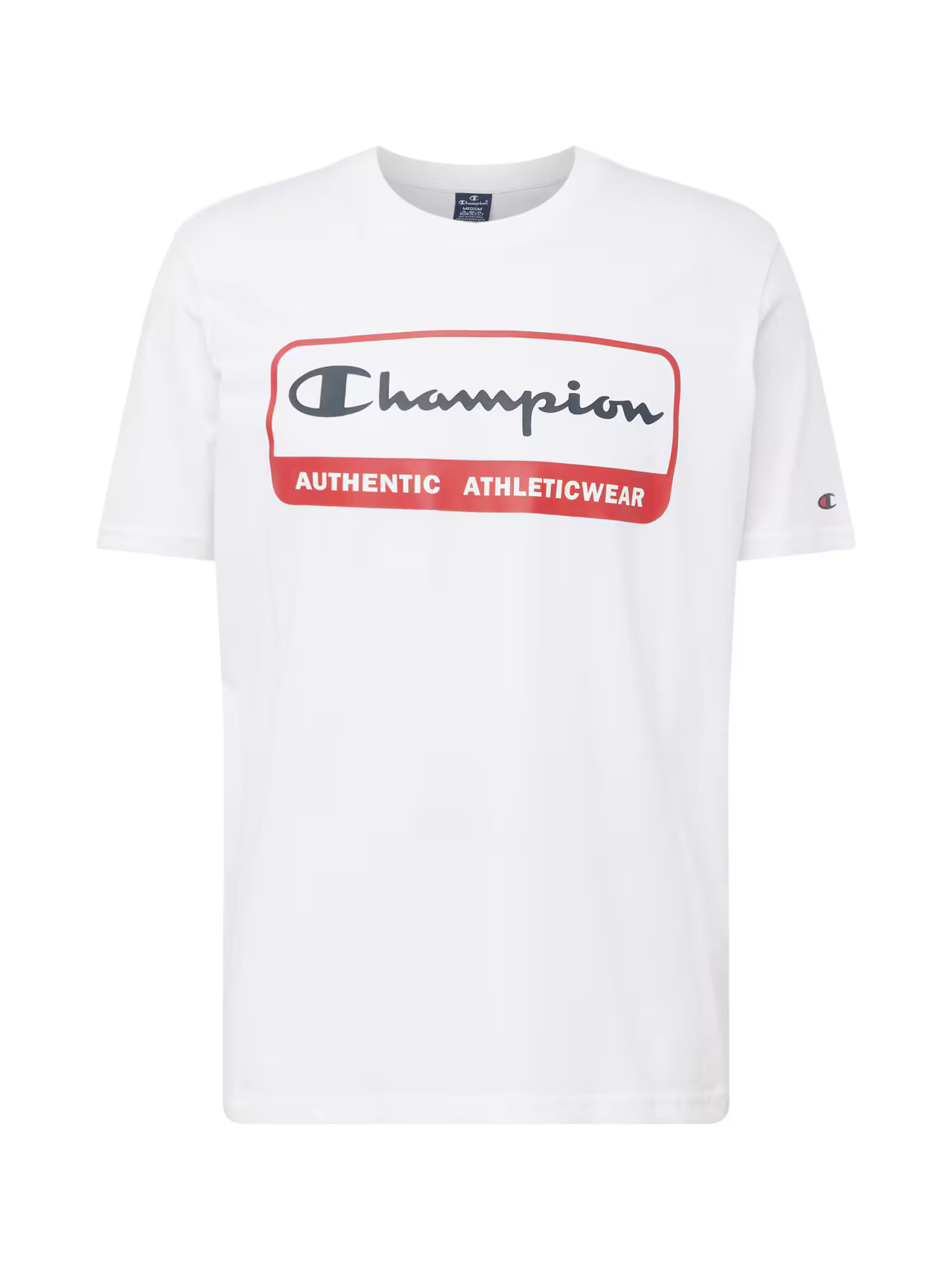 Champion Authentic Athletic Apparel Tricou roșu / negru / alb - Pled.ro