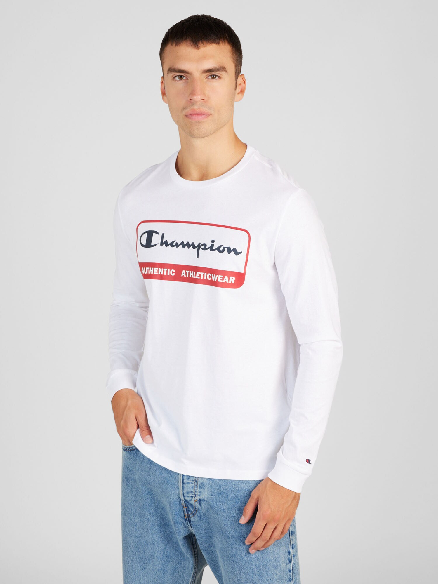 Champion Authentic Athletic Apparel Tricou roșu / negru / alb - Pled.ro