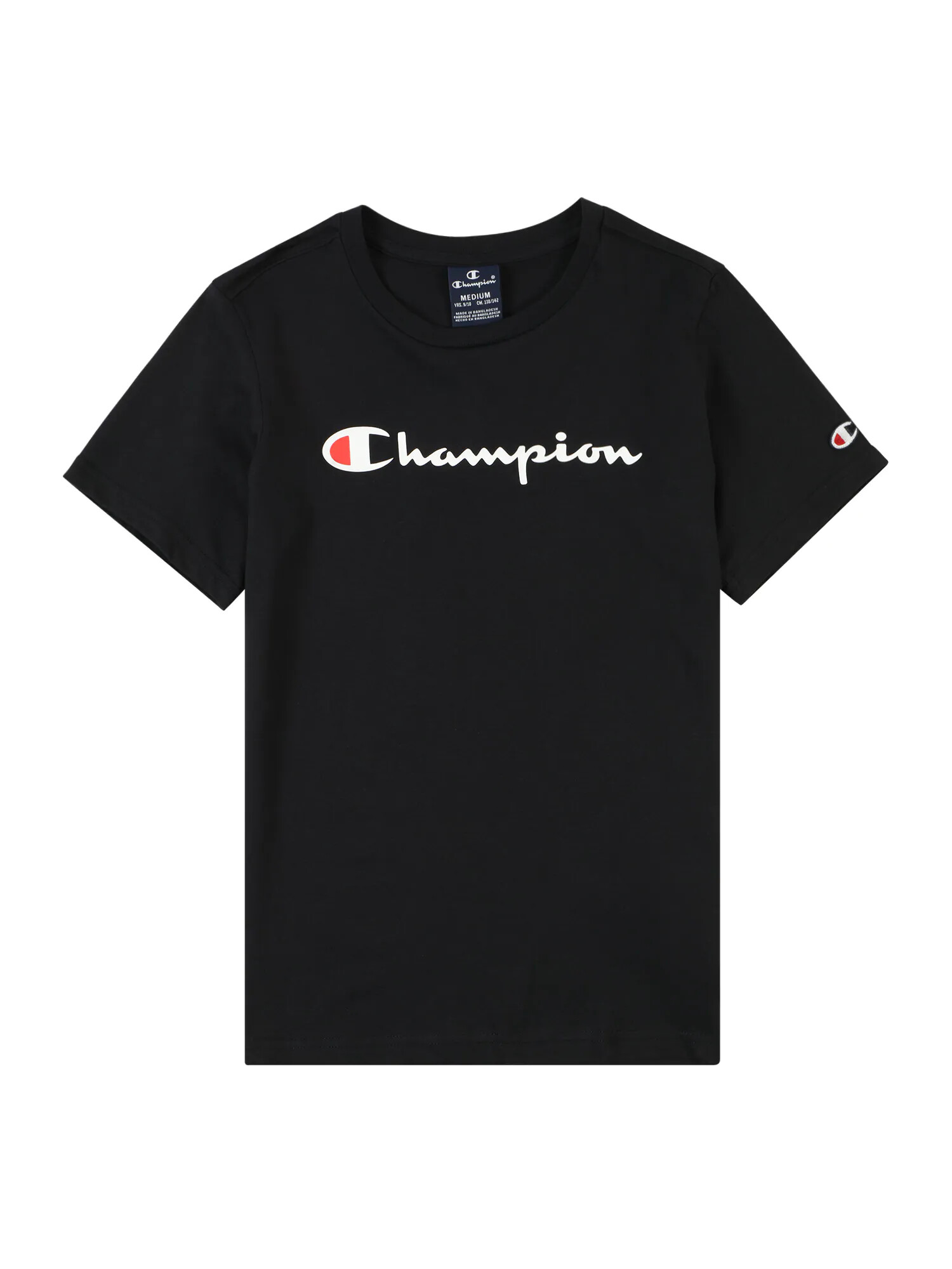 Champion Authentic Athletic Apparel Tricou 'Classic' roșu / negru / alb - Pled.ro