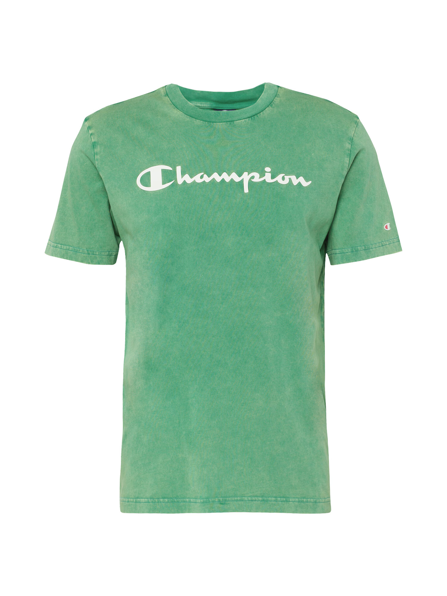 Champion Authentic Athletic Apparel Tricou verde iarbă / roșu deschis / alb - Pled.ro