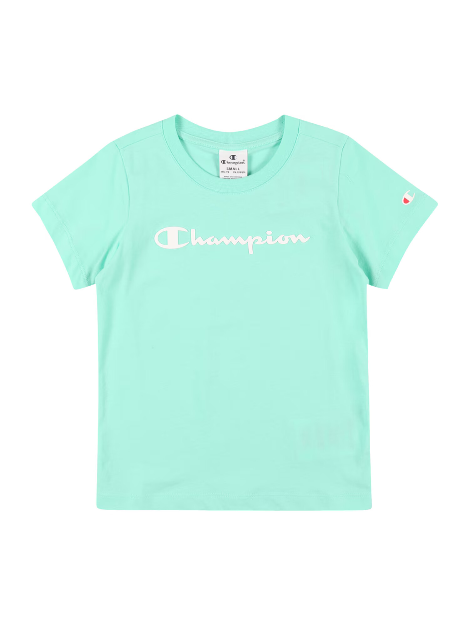 Champion Authentic Athletic Apparel Tricou verde mentă / alb - Pled.ro